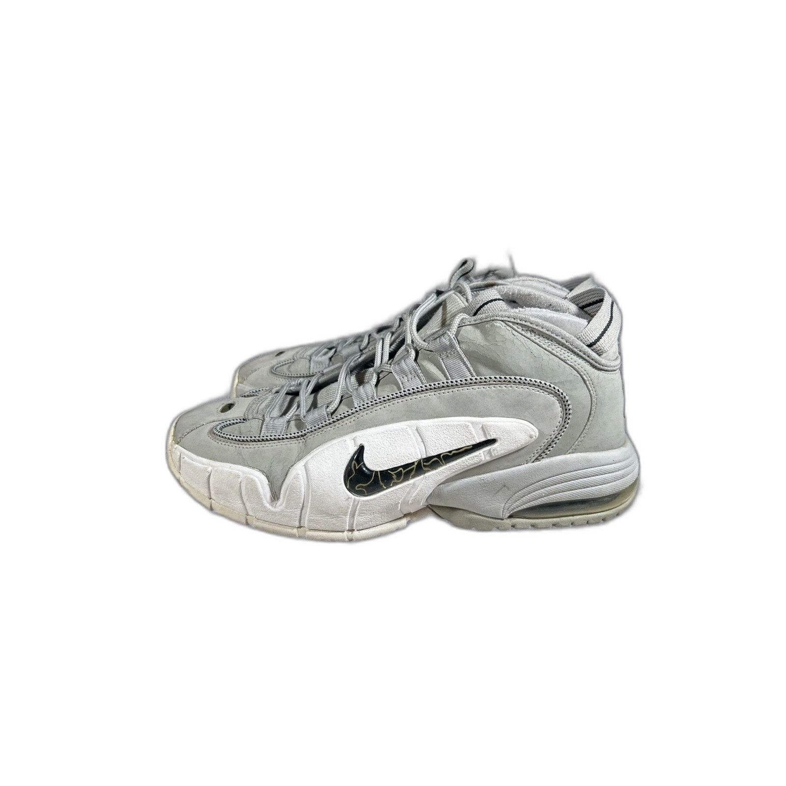 Nike 2011 Nike Air Max Penny I Wolf Gray/White Sneakers Shoes 311 Size US 12 / EU 45 - 5 Thumbnail