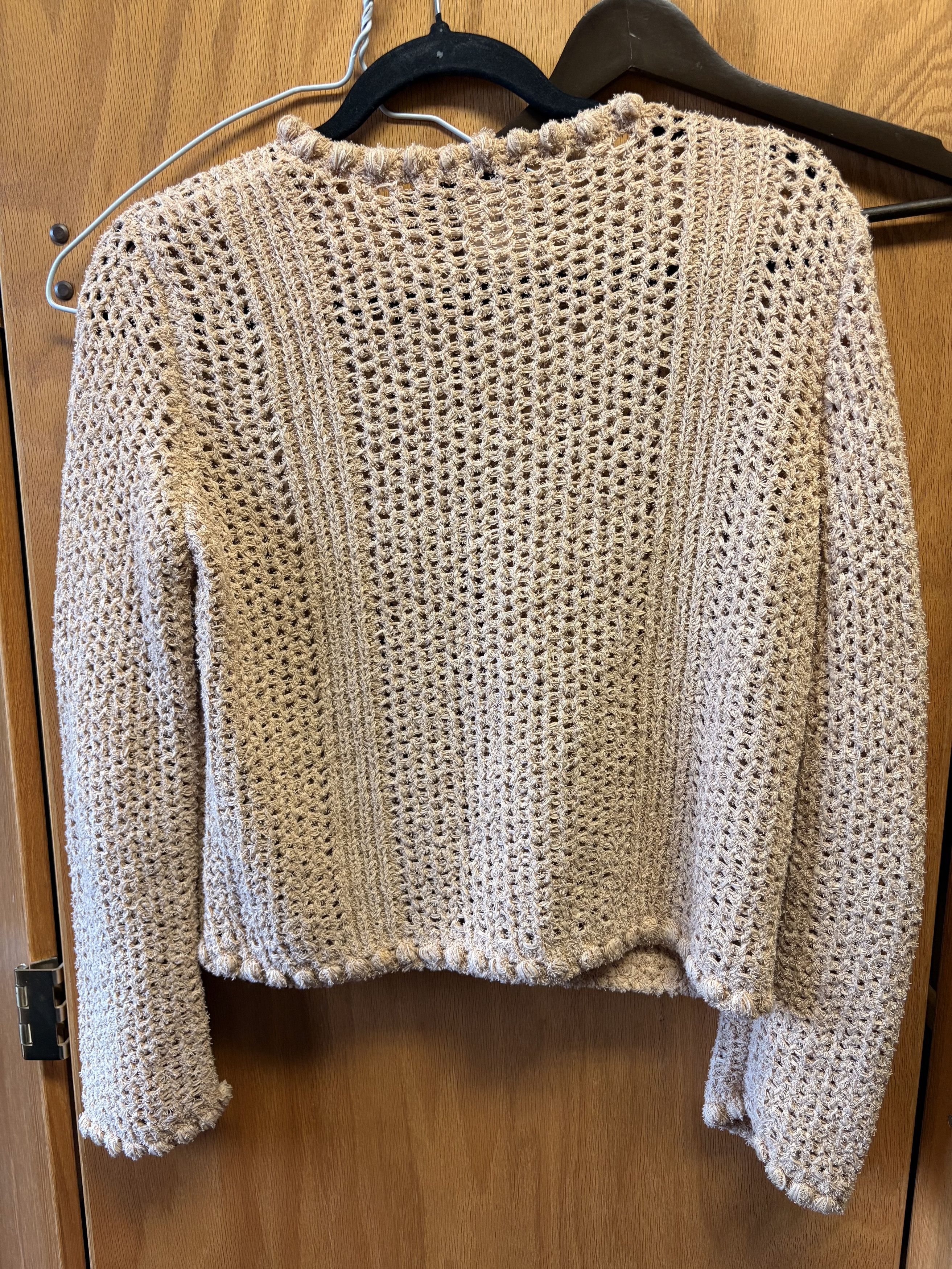 Chanel Chanel Cotton Blend Collarless Cardigan Jacket Size XS / US 0-2 / IT 36-38 - 5 Thumbnail
