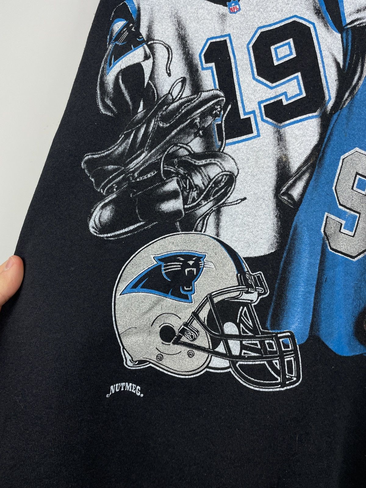 NFL × Vintage © 1993 NFLP Carolina Panthers Sweatshirt Size US XL / EU 56 / 4 - 7 Thumbnail