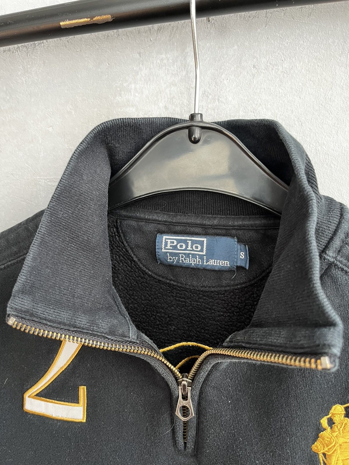 Polo Ralph Lauren × Ralph Lauren × Vintage Black watch Ralph Lauren vintage zip sweatshirt Size US S / EU 44-46 / 1 - 3 Thumbnail