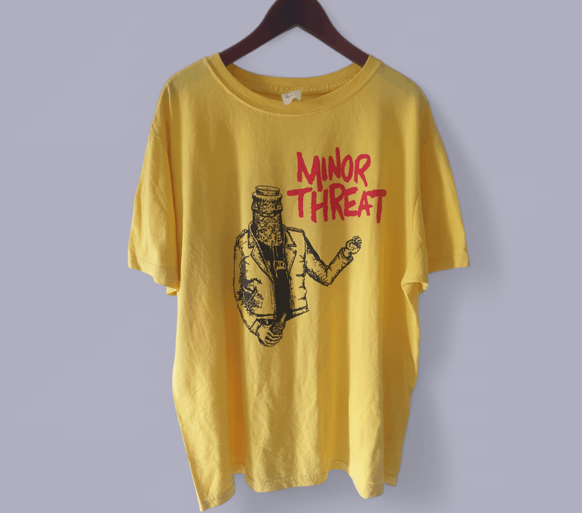 Band Tees Vintage Early Y2K Minor Threat Shirt Size US XL / EU 56 / 4 - 1 Thumbnail
