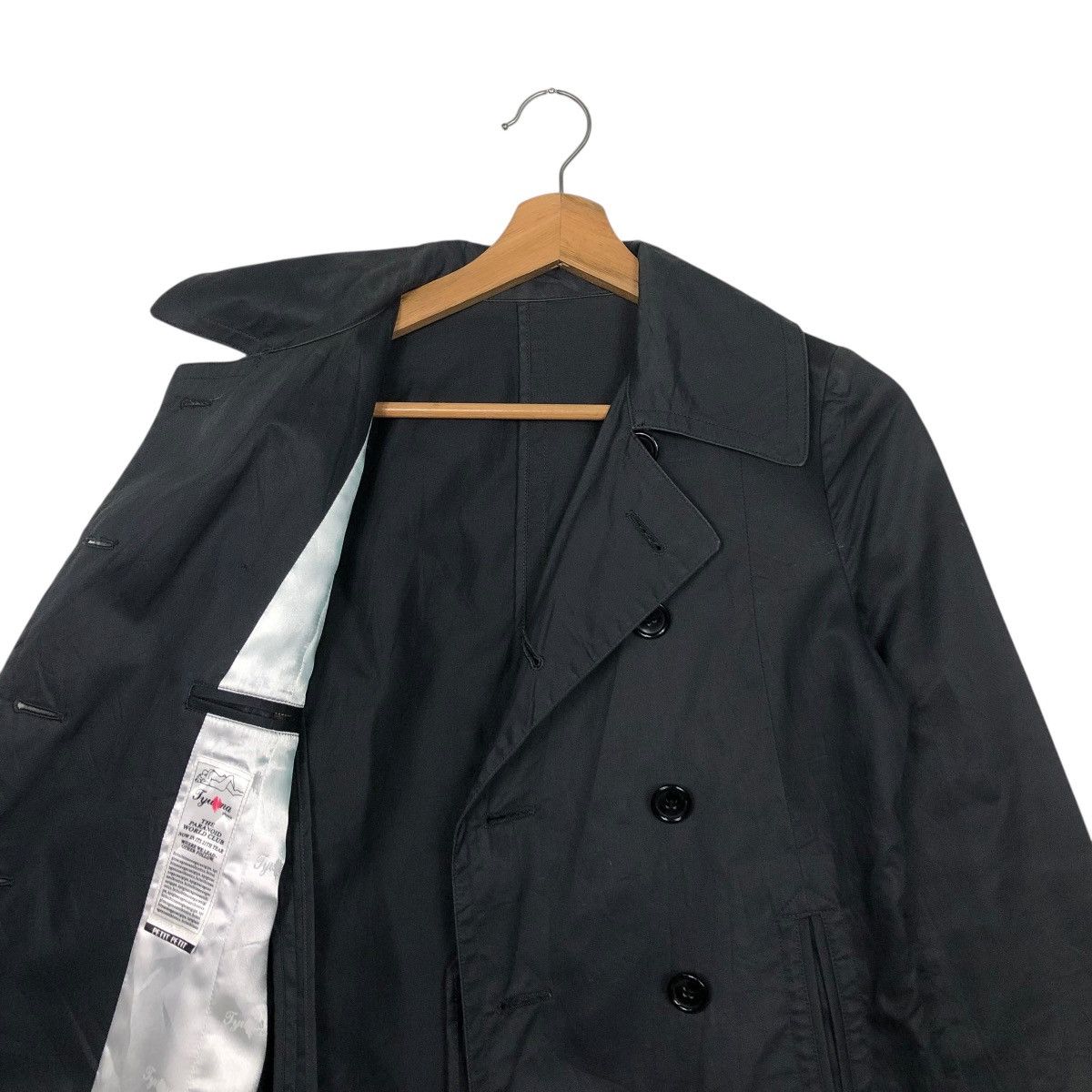 Japanese Brand 🔥CROPED BIKER JACKET DOUBLE BREAST TYU NA MADE IN JAPAN Size US S / EU 44-46 / 1 - 14 Thumbnail