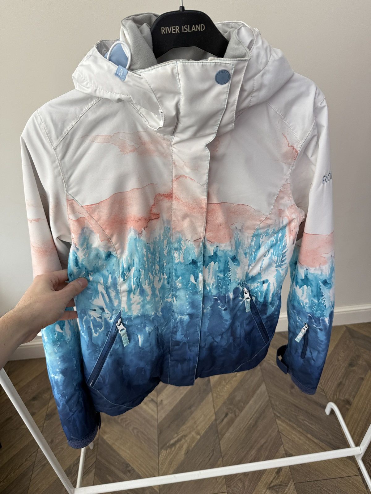 Other Vintage Roxy Women’s Ski Snow Jacket Hooded Waterproof Size S / US 4 / IT 40 - 5 Thumbnail