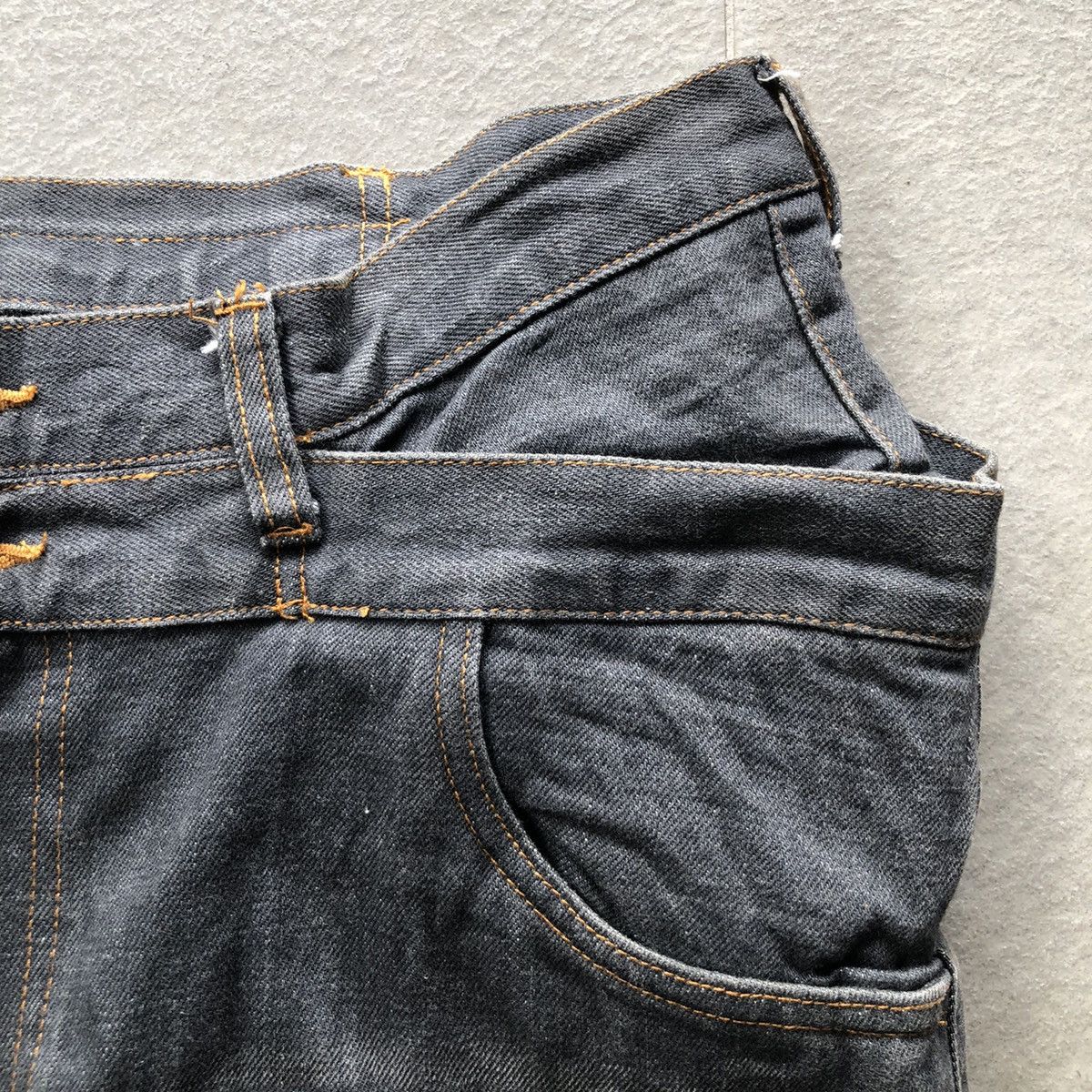 Japanese Brand Rare!Mangrove Denim double waist Size US 32 / EU 48 - 4 Thumbnail