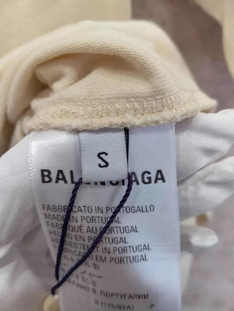 Balenciaga Balenciaga Letter print round neck short-sleeve T-shirt - Size US S / EU 44-46 / 1 - 5 Thumbnail