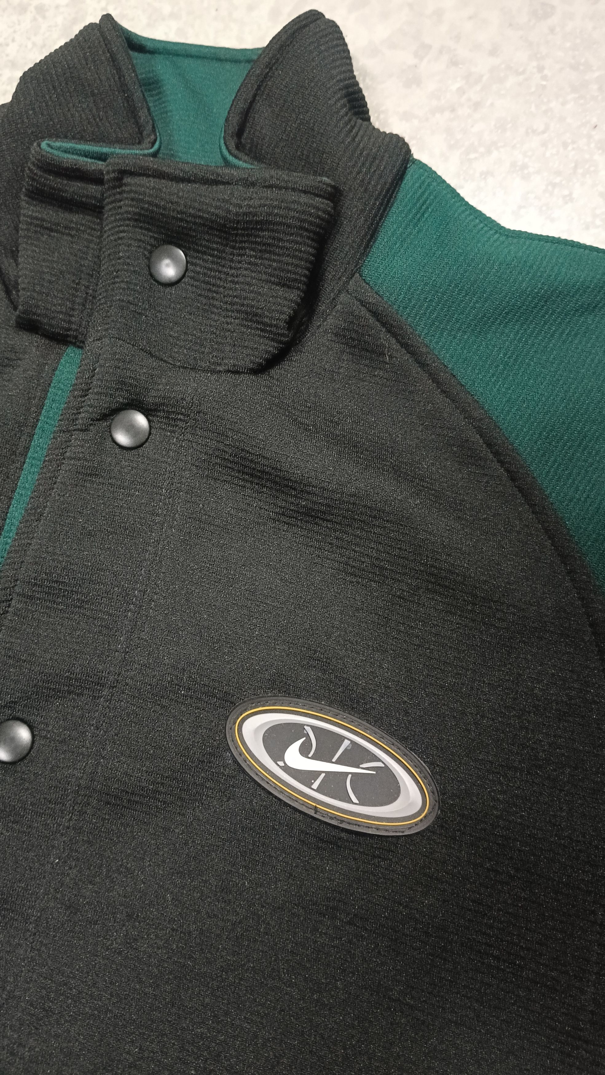 Nike × Vintage 🔥 Rare Vintage Button Up Nike Basketball Track Top Size US M / EU 48-50 / 2 - 3 Thumbnail