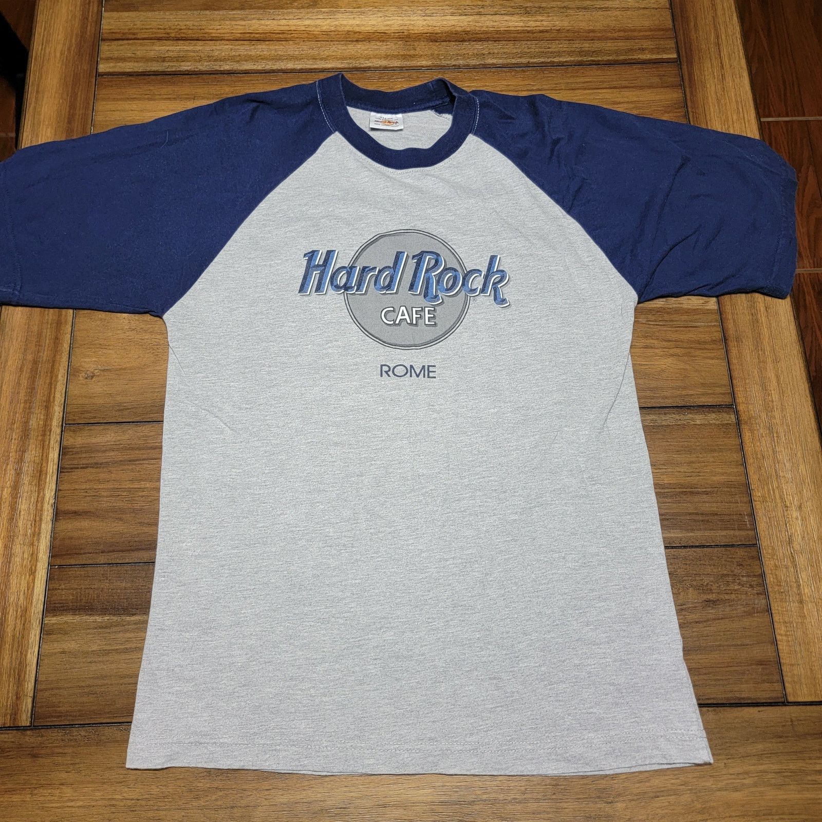 Hard Rock Cafe Hard Rock Cafe Baseball Style Tee "Rome" - Size Medium Size US M / EU 48-50 / 2 - 1 Thumbnail