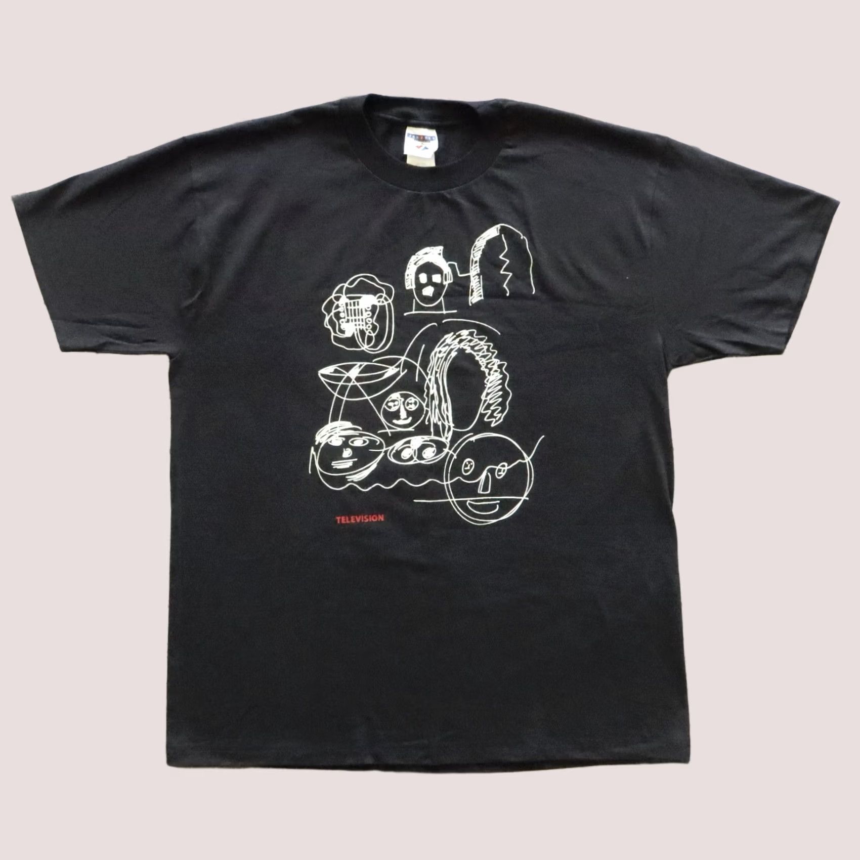 Vintage VINTAGE Television Band Tshirt Mens L Black Size US L / EU 52-54 / 3 - 1 Thumbnail