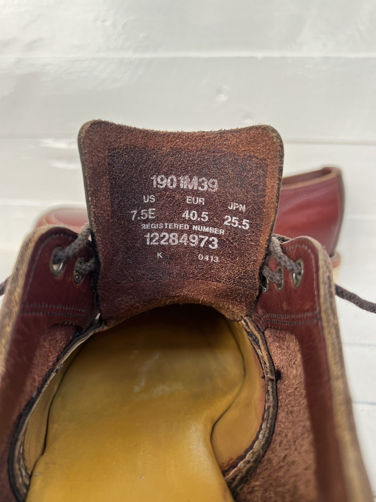 Chippewa Chippewa Heritage 1901M39 Brown Leather Boot Oxford Moc Toe Size US 7.5 / EU 40-41 - 18 Thumbnail