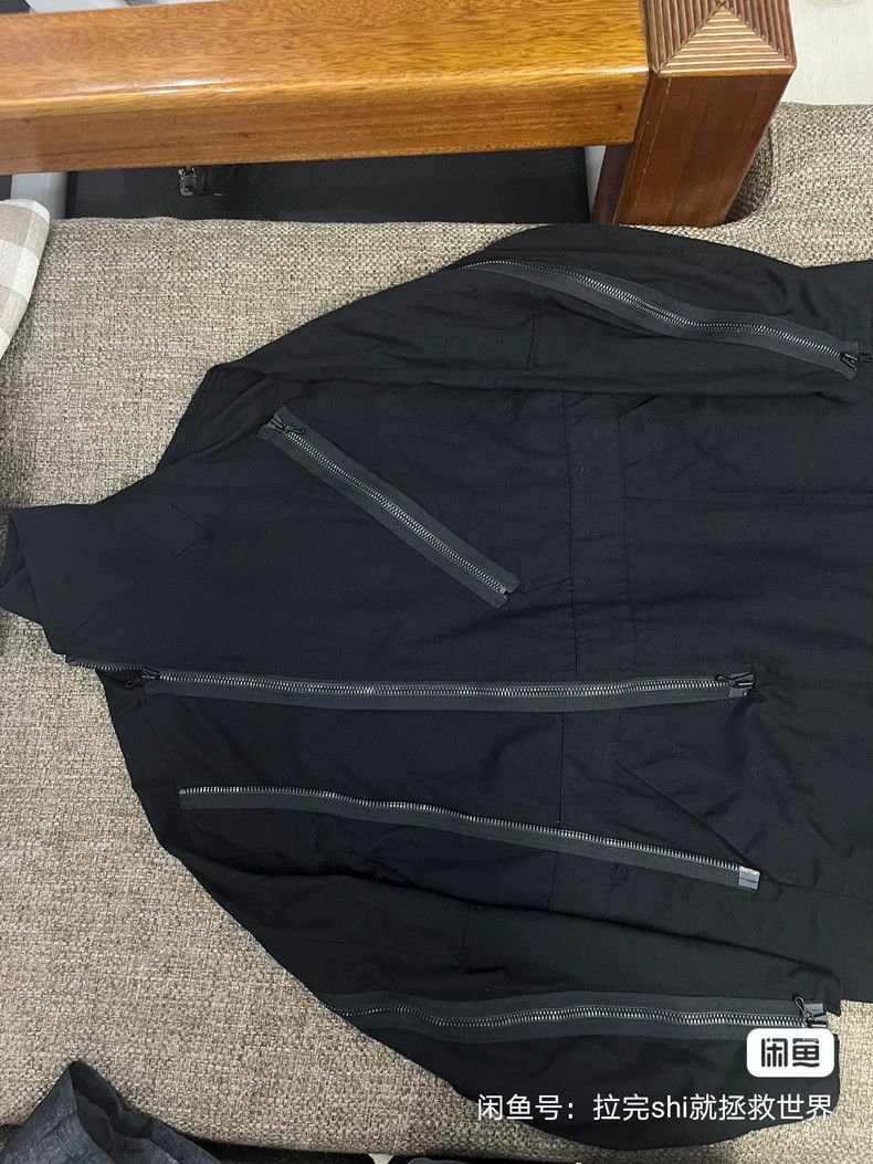 Julius julius Multi-zipper extra-long draping trench coat 2504-Ne Size US S / EU 44-46 / 1 - 3 Thumbnail