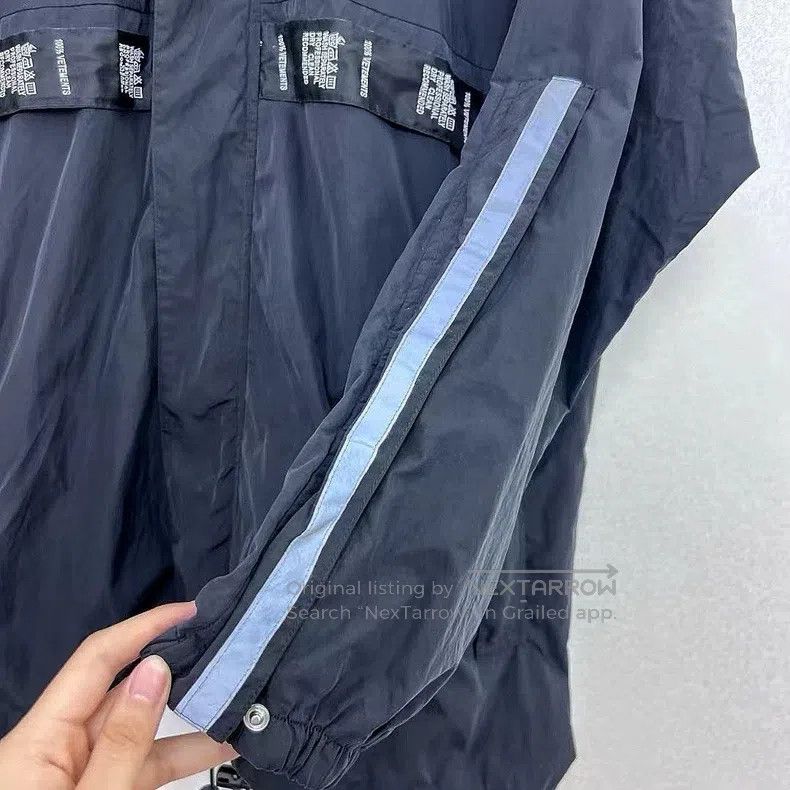 Vetements Vetements Hooded Sleeve Reflective Striped Drawstring Wind Size US XS / EU 42 / 0 - 6 Thumbnail