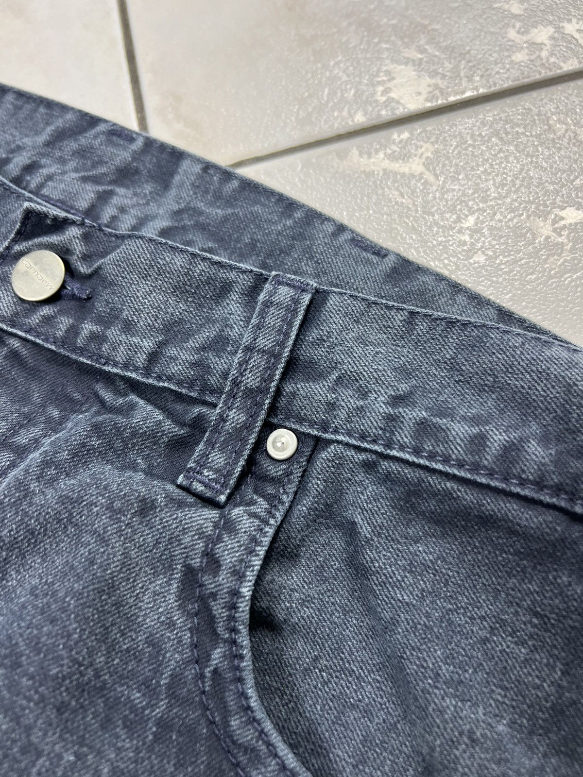 Carhartt Vintage Carhartt slim pant straight washed y2k jeans regular Size US 30 / EU 46 - 9 Thumbnail