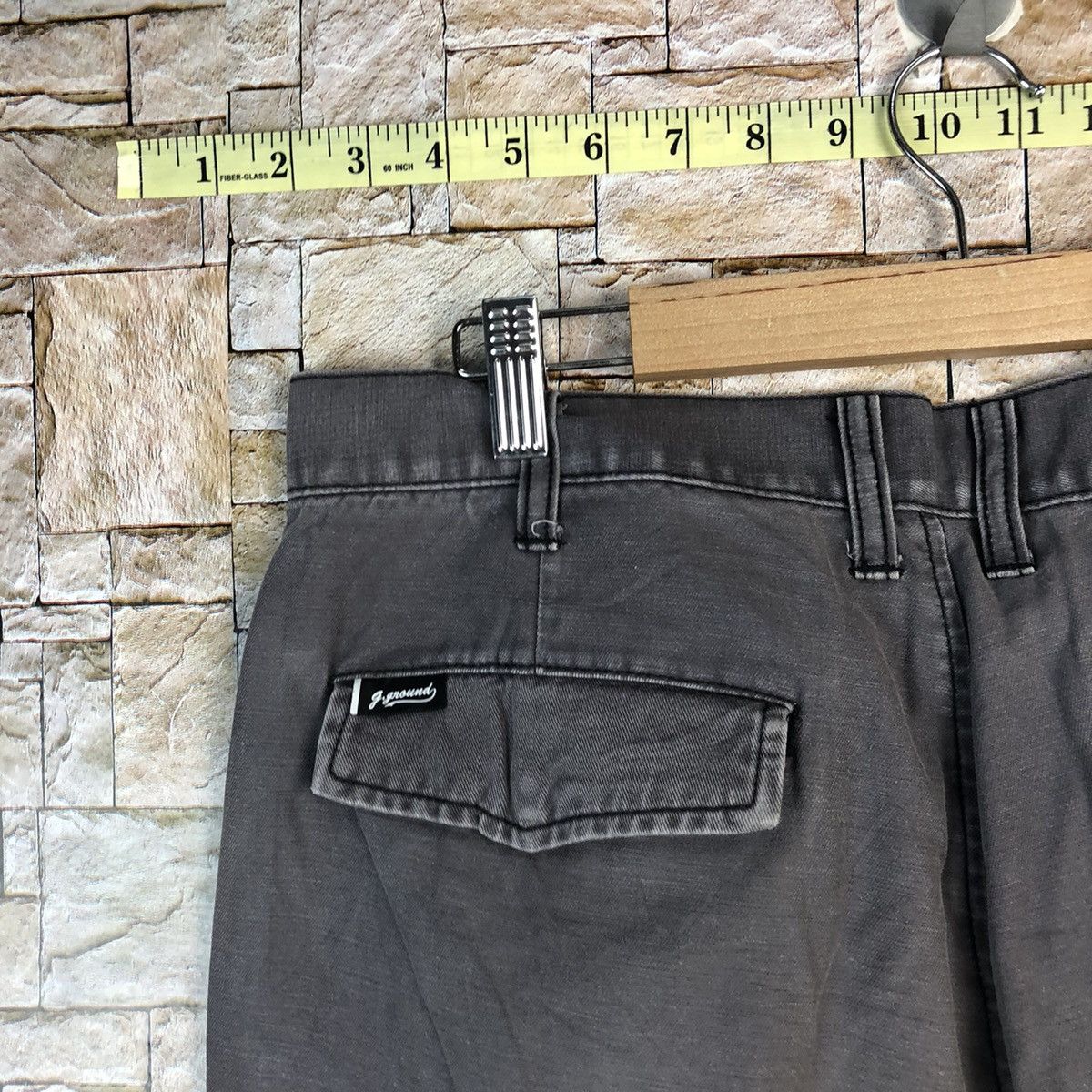Japanese Brand G ground Purple Cargo Multipocket Pants #A1019 Size US 34 / EU 50 - 18 Thumbnail
