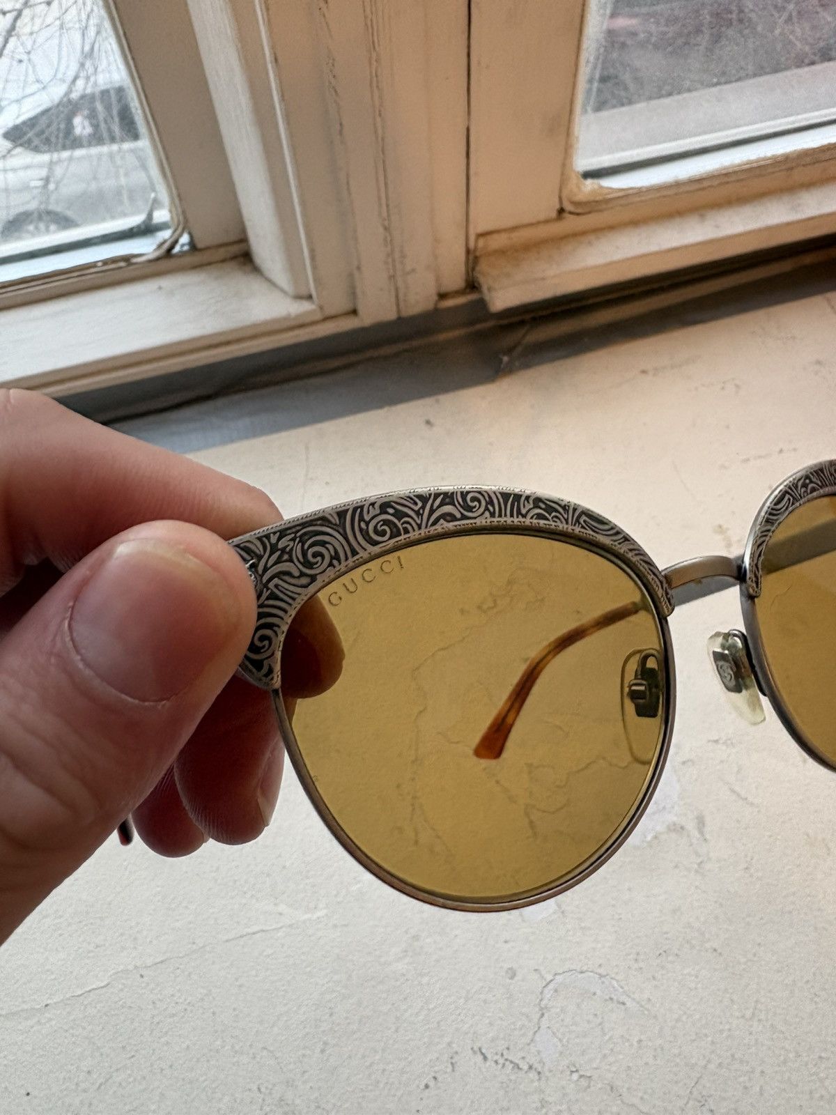 Gucci Gucci Shades Size ONE SIZE - 3 Thumbnail