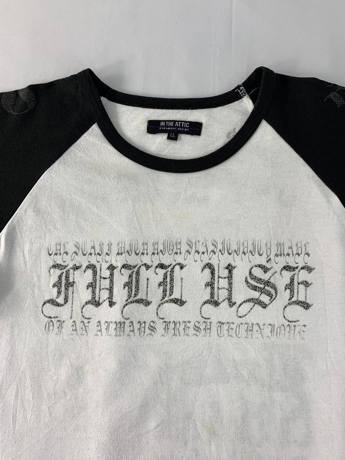 In The Attic In The Attic Full Use Gothic Raglan Design Logo Printed Tee Size US M / EU 48-50 / 2 - 4 Thumbnail