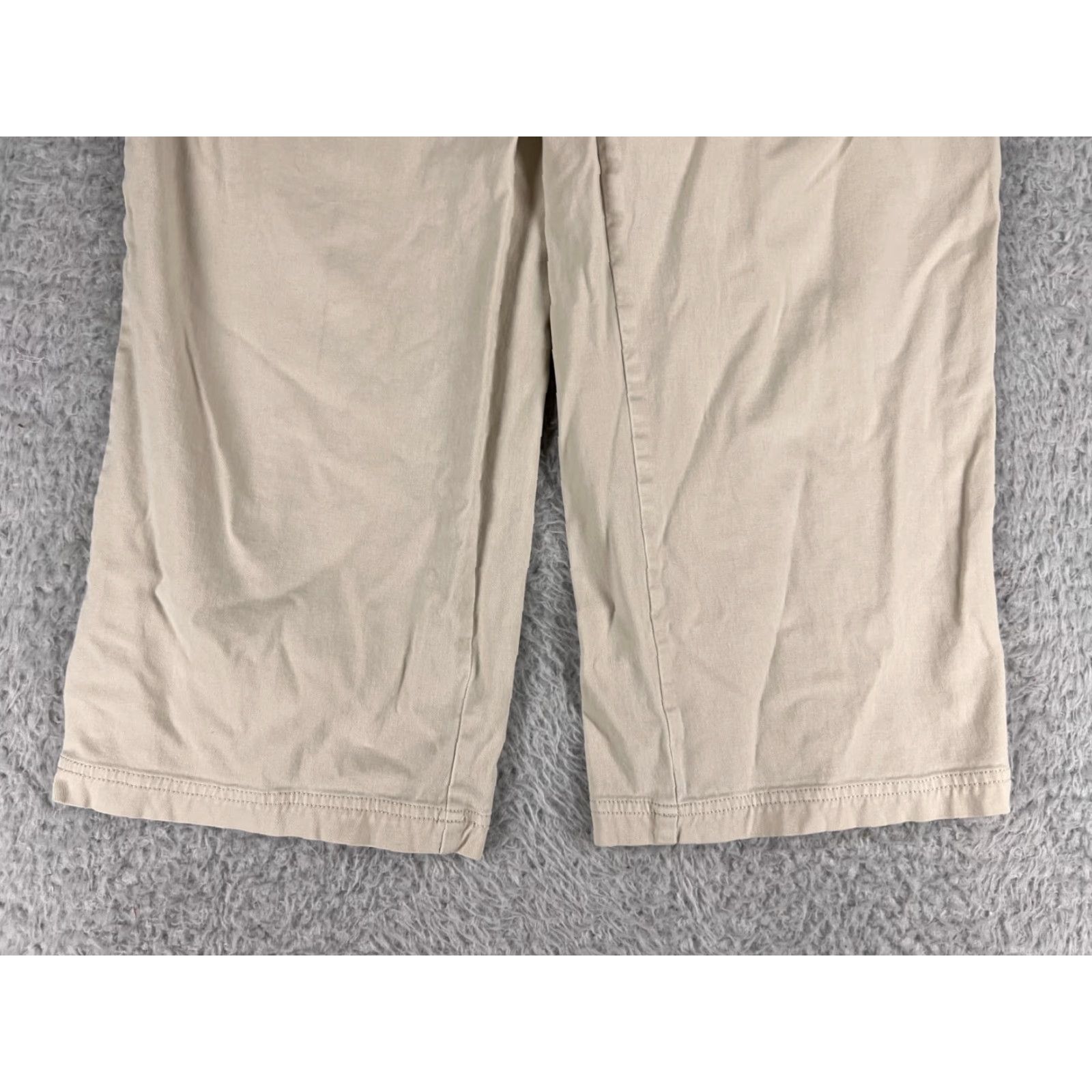 Coldwater Creek Coldwater Creek Beige Capri Pants Womens 6 Petite 29in Waist 21.5in Inseam 5-Pocket Stretch Cotton Twill Rise High Denim/Legwear Size 36" / US 14 / IT 50 - 3 Thumbnail