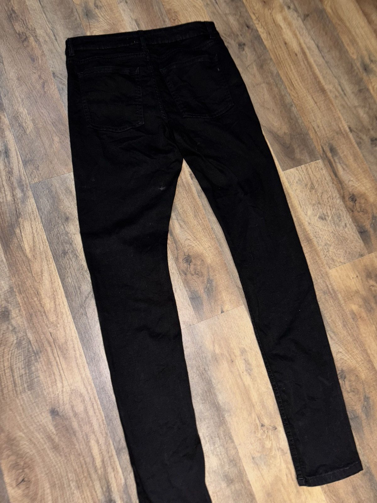 Acne Studios Acne Studios Skin 5 black denim Size 29" - 5 Thumbnail