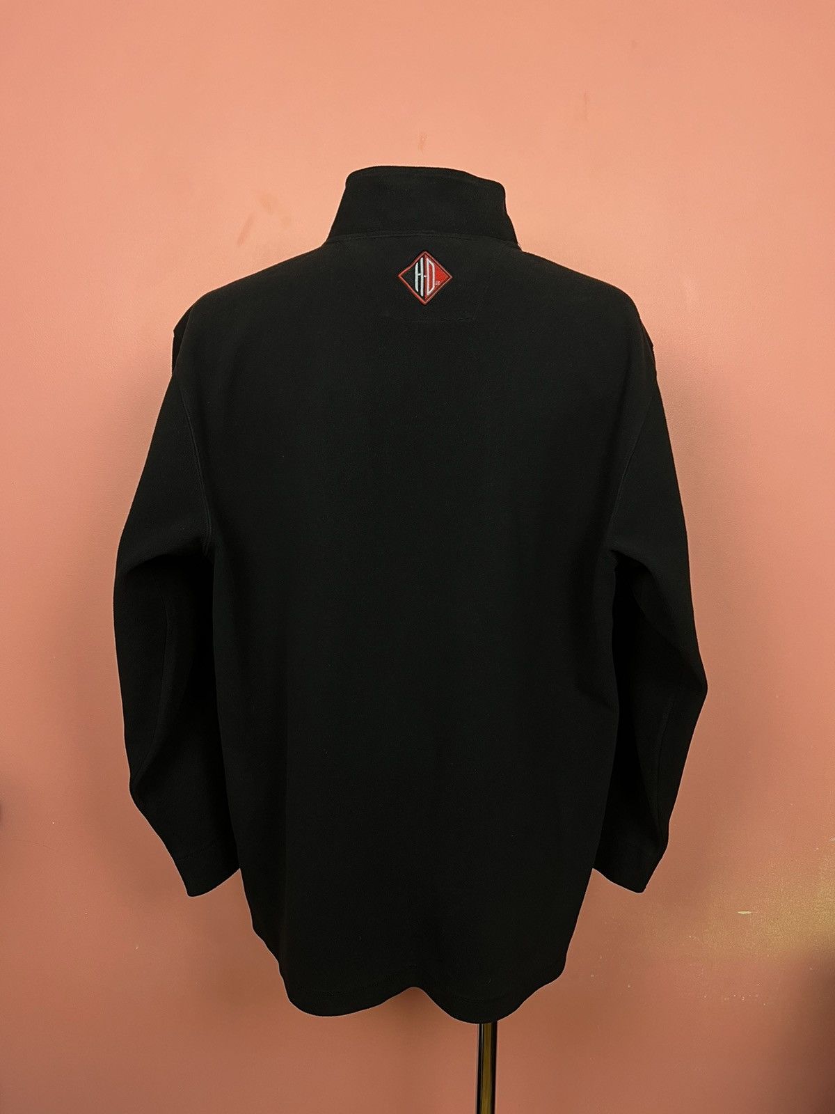 Vintage Harley Davidson vintage fleece hype zip rare logo Size US XL / EU 56 / 4 - 4 Thumbnail