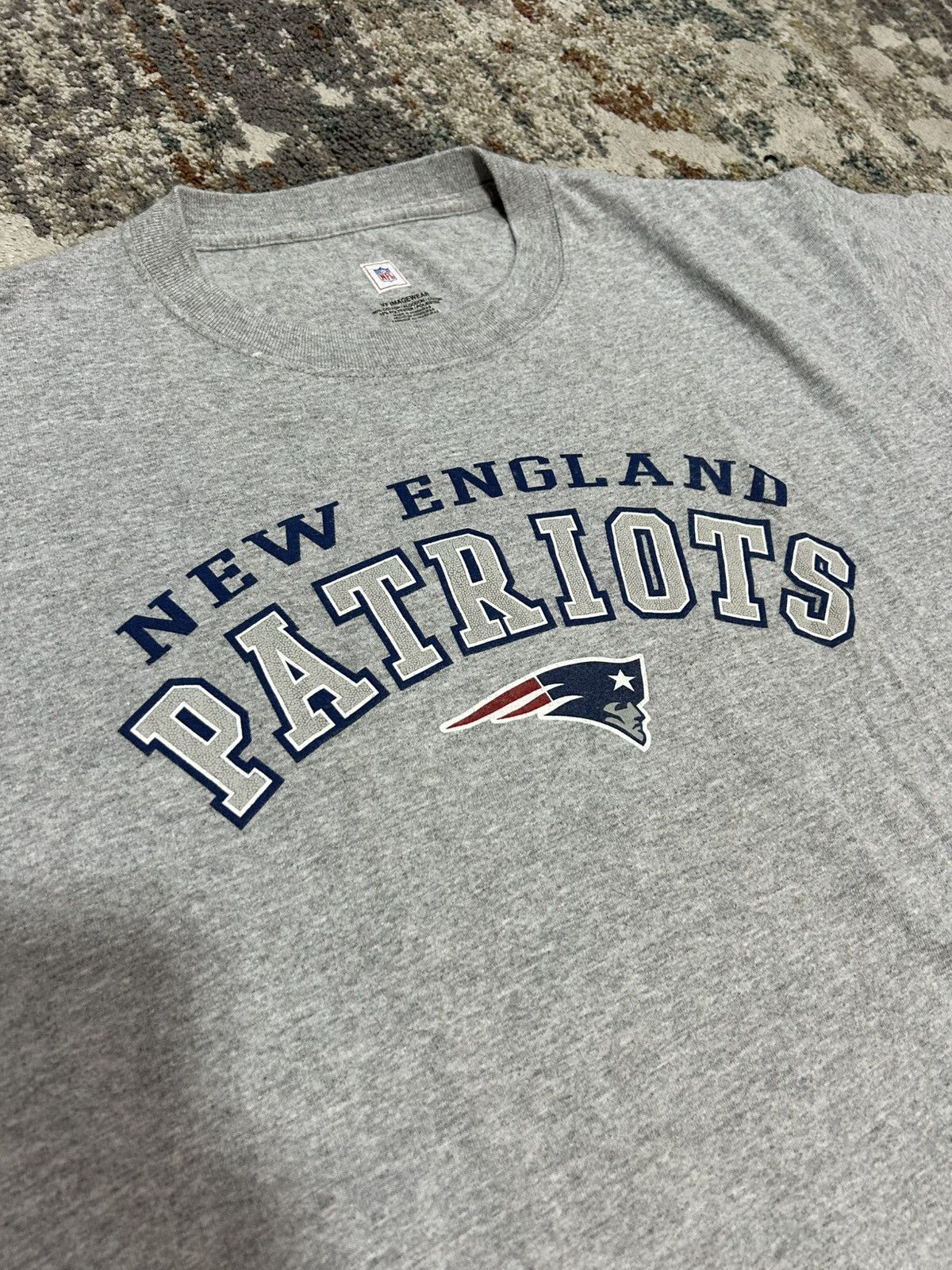 NFL Y2K New England Patriots Brady-Era Tee Size US L / EU 52-54 / 3 - 2 Thumbnail