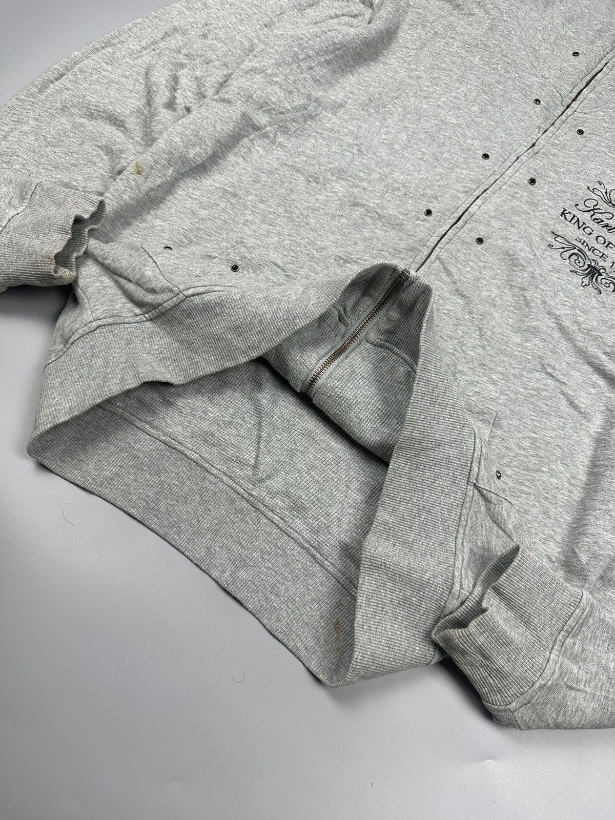 Karl Kani Karl Kani King Of Black Diamond Full Zipper Hoodie Size US L / EU 52-54 / 3 - 5 Thumbnail