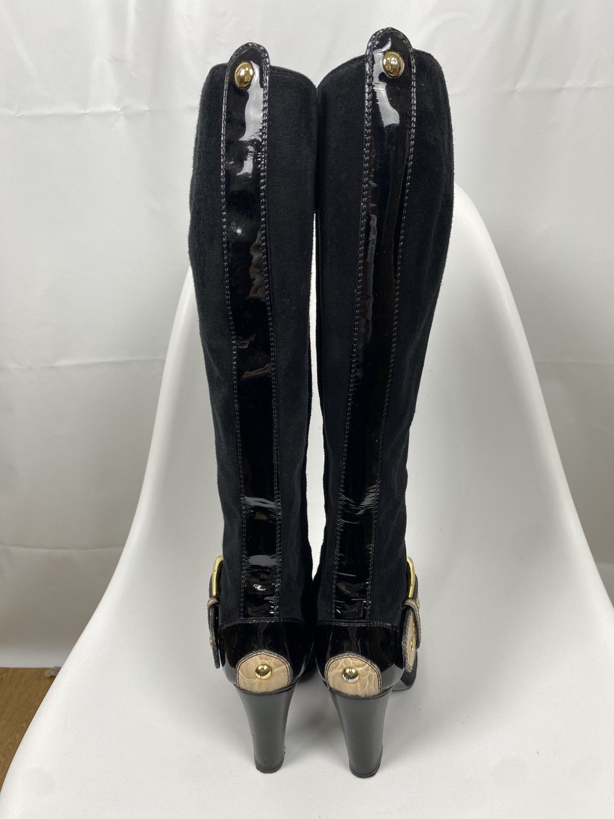 Giuseppe Zanotti Giuseppe Zanotti Suede Heel Boots size 36 Size US 6 / IT 36 - 5 Thumbnail