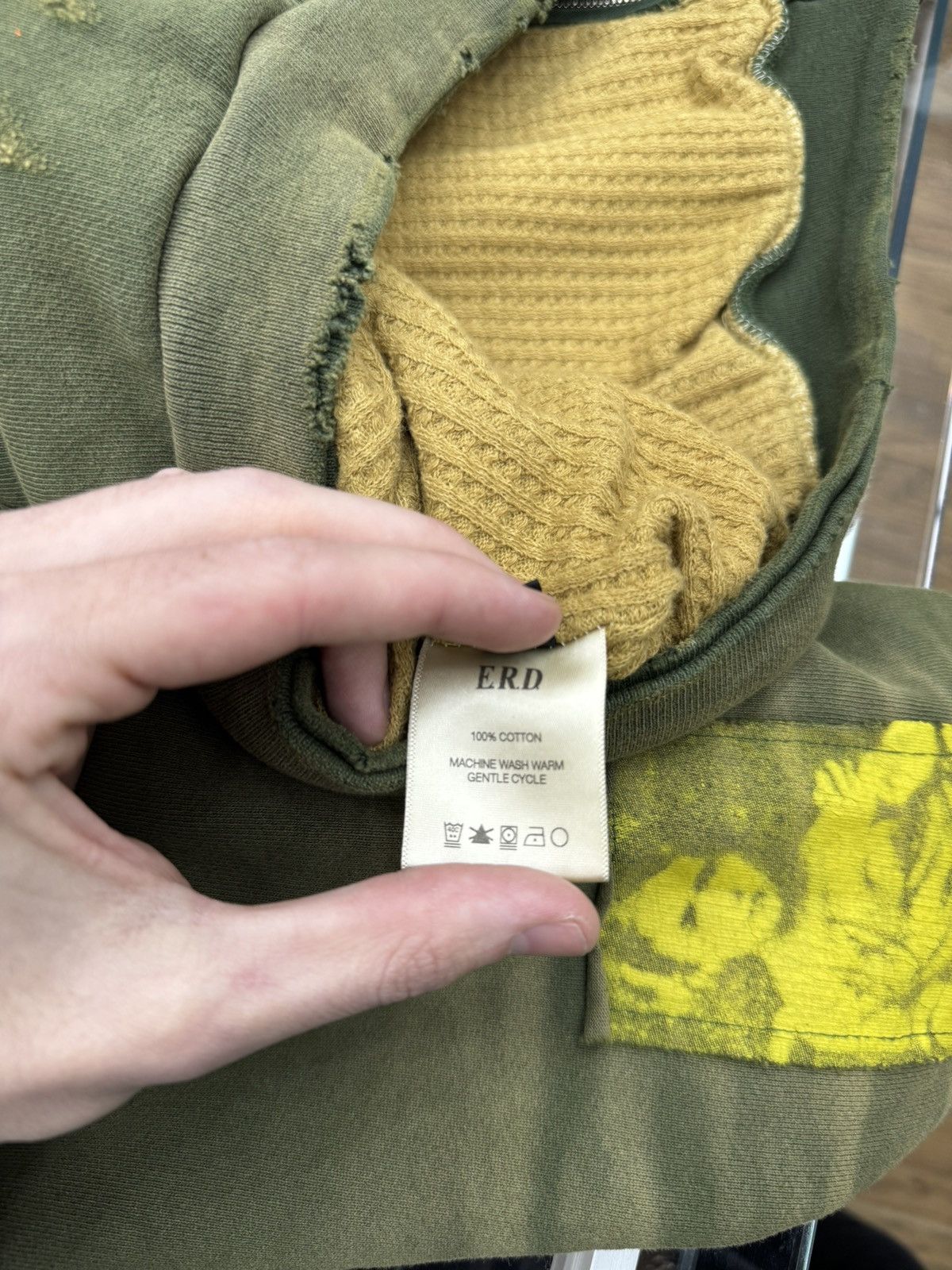 Enfants Riches Deprimes Enfants Riches Déprimés 2 Wars Within One Zip Hoodie Green Size US M / EU 48-50 / 2 - 11 Thumbnail