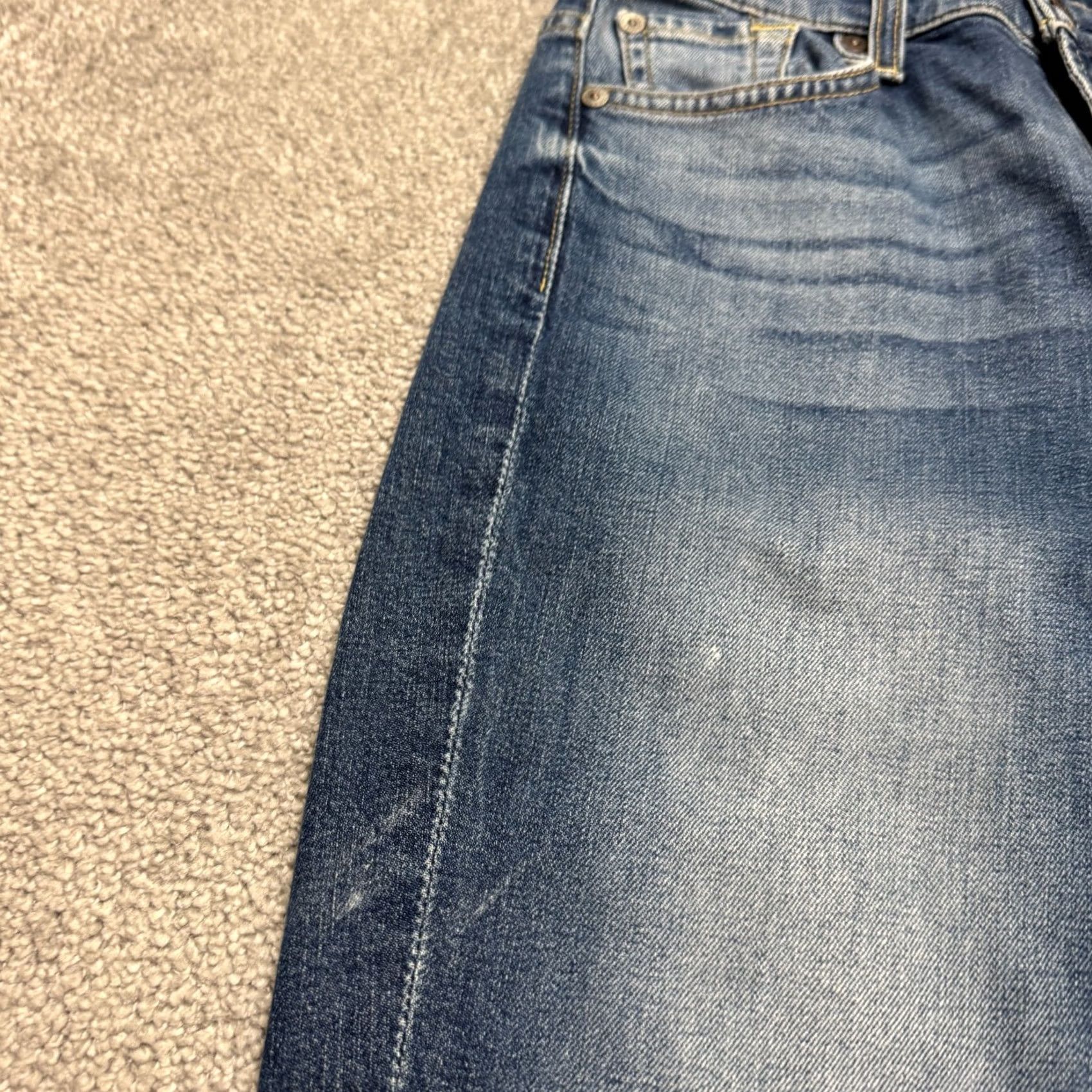 7 For All Mankind 7 For All Mankind Jeans Womens 26 Skinny Denim Blue Ankle High Waist Size 26" / US 2 / IT 38 - 6 Thumbnail