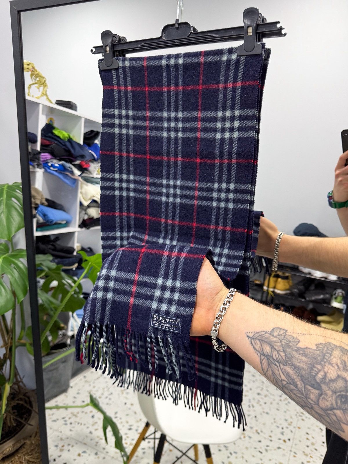 Burberry Burberry’s nova check vintage cashmere scarf Size ONE SIZE - 3 Thumbnail