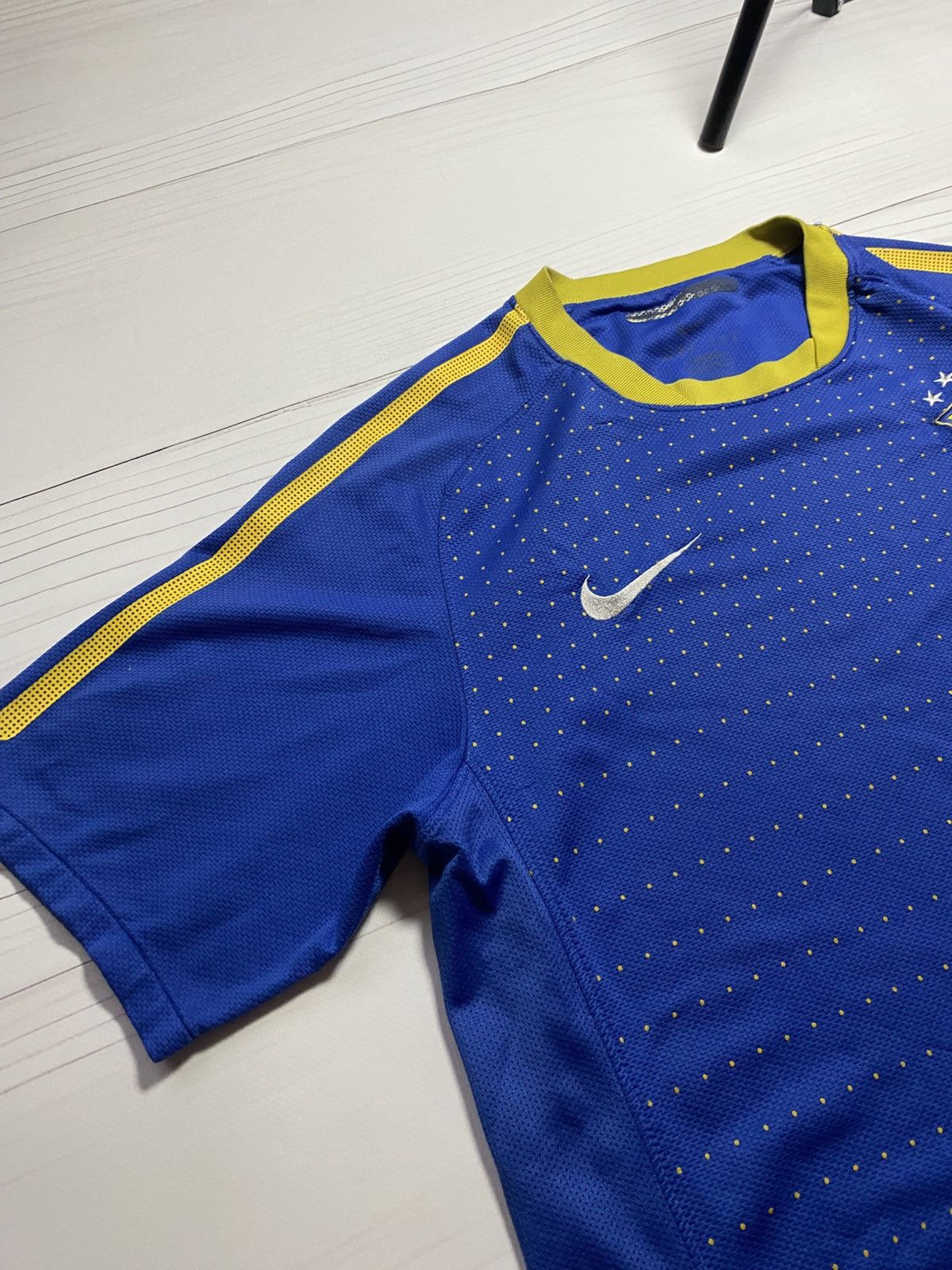 Nike Vintage Nike Brazil 2010 Away football y2k t shirt jersey Size US M / EU 48-50 / 2 - 12 Thumbnail