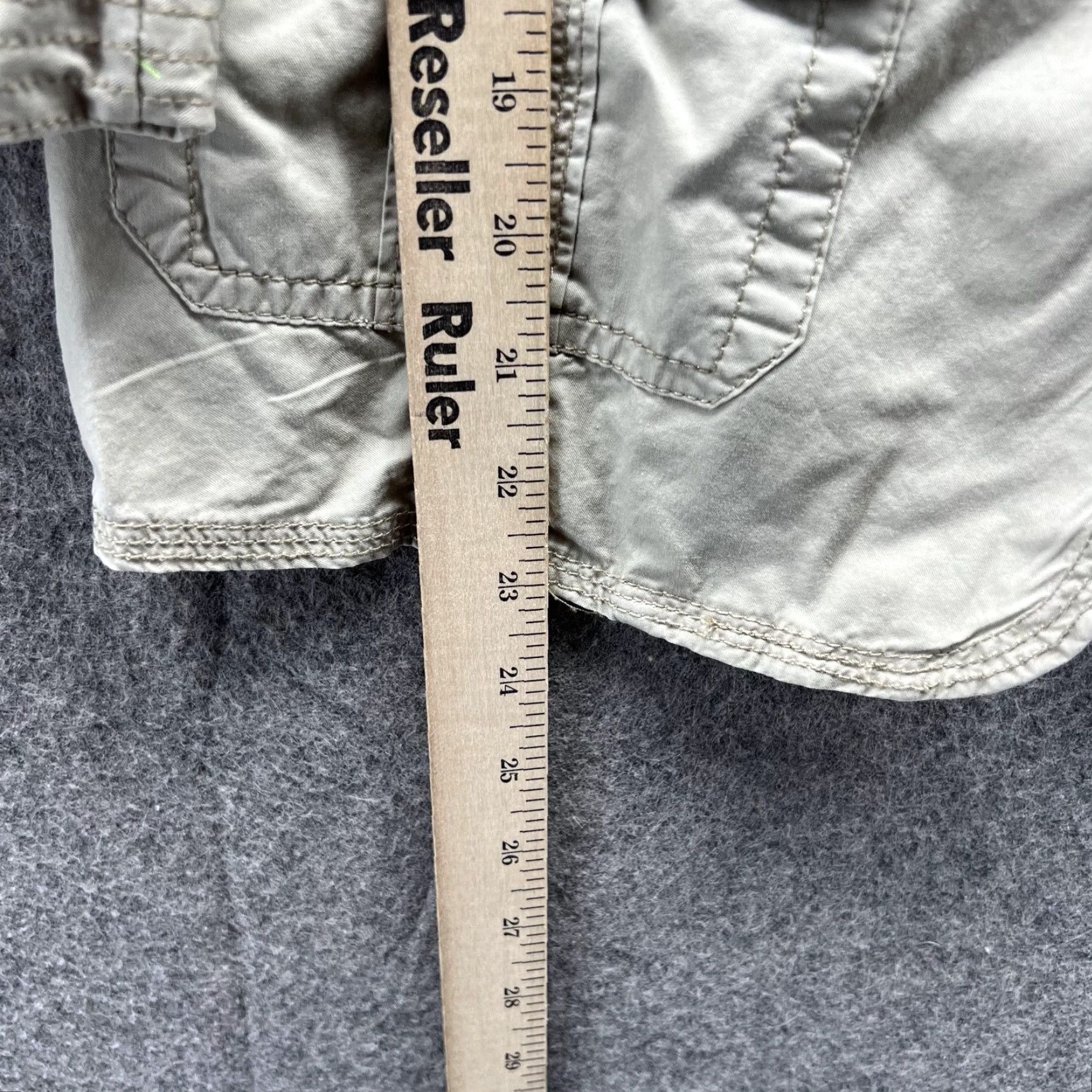Converse VINTAGE Converse Jacket Women Small Khaki Beige Canvas Military Coat 1908 Fall Spring Womens Size S / US 4 / IT 40 - 7 Thumbnail