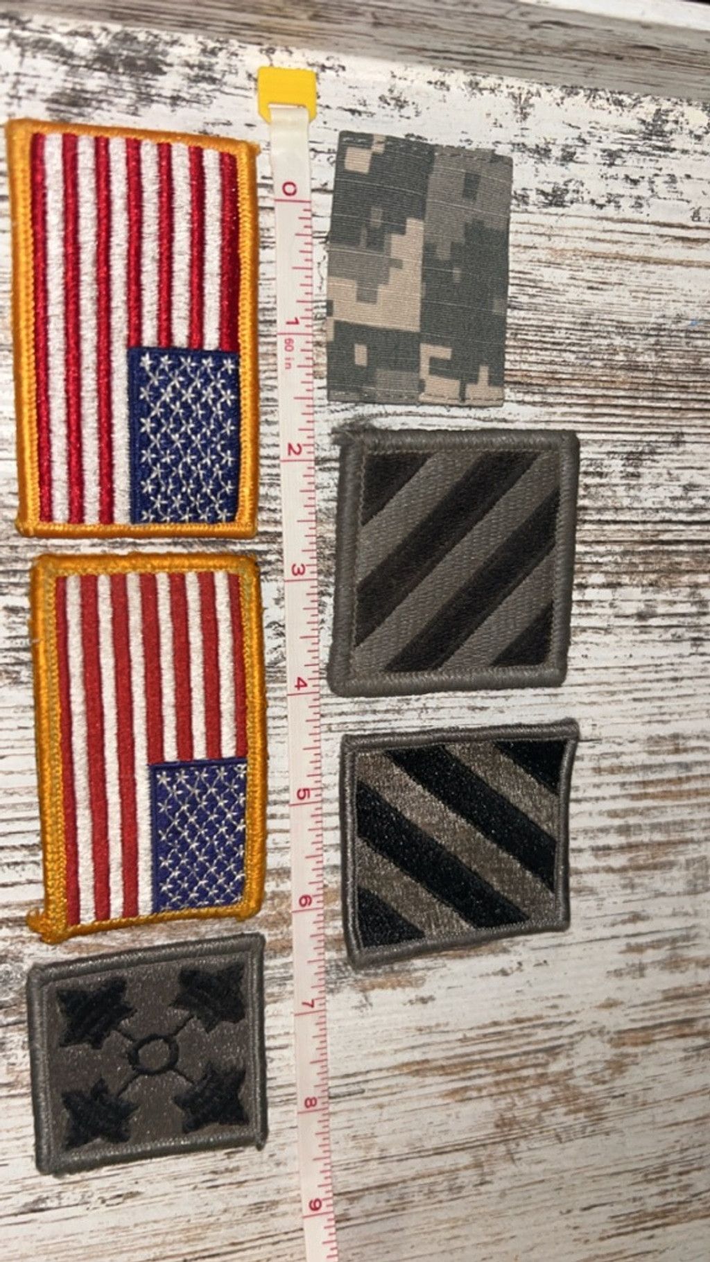 The Unbranded Brand Bundle of Military Patches Camo Size ONE SIZE - 3 Thumbnail