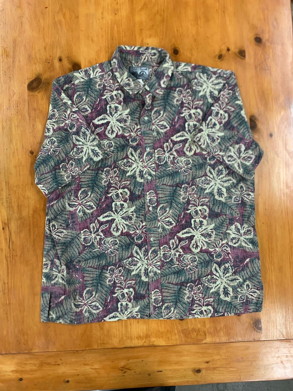 Vintage Maui Sunset Floral Reverse Print Hawaiian Shirt Size US XXL / EU 58 / 5 - 1 Thumbnail