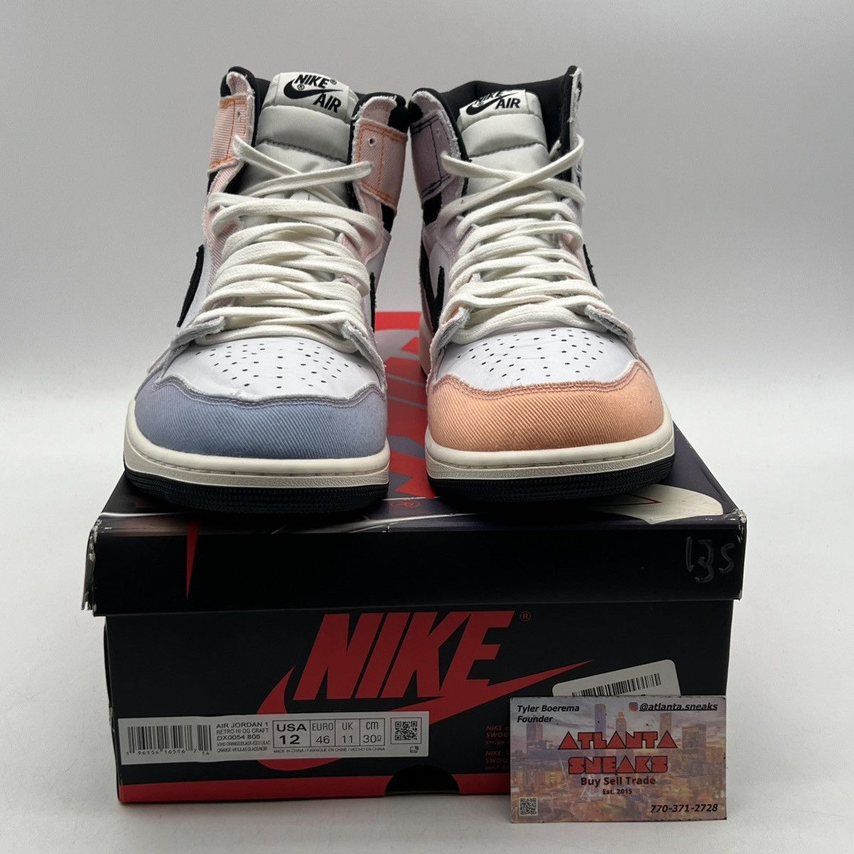 Jordan Brand Air Jordan 1 high skyline Size US 12 / EU 45 - 2 Thumbnail