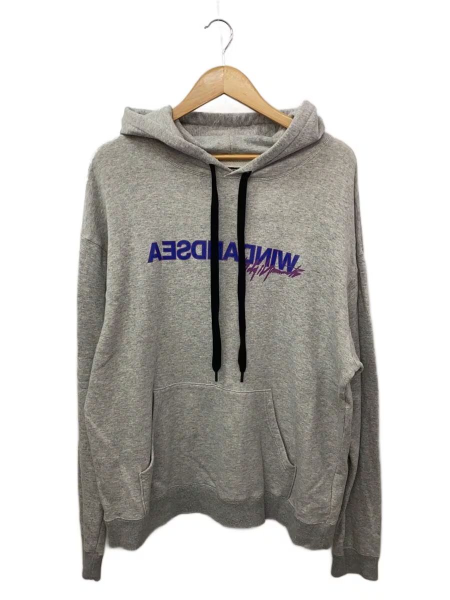 Yohji Yamamoto WIND AND SEA × YOHJI YAMAMOTO/Cotton/GRY Hoodie Size US L / EU 52-54 / 3 - 1 Thumbnail