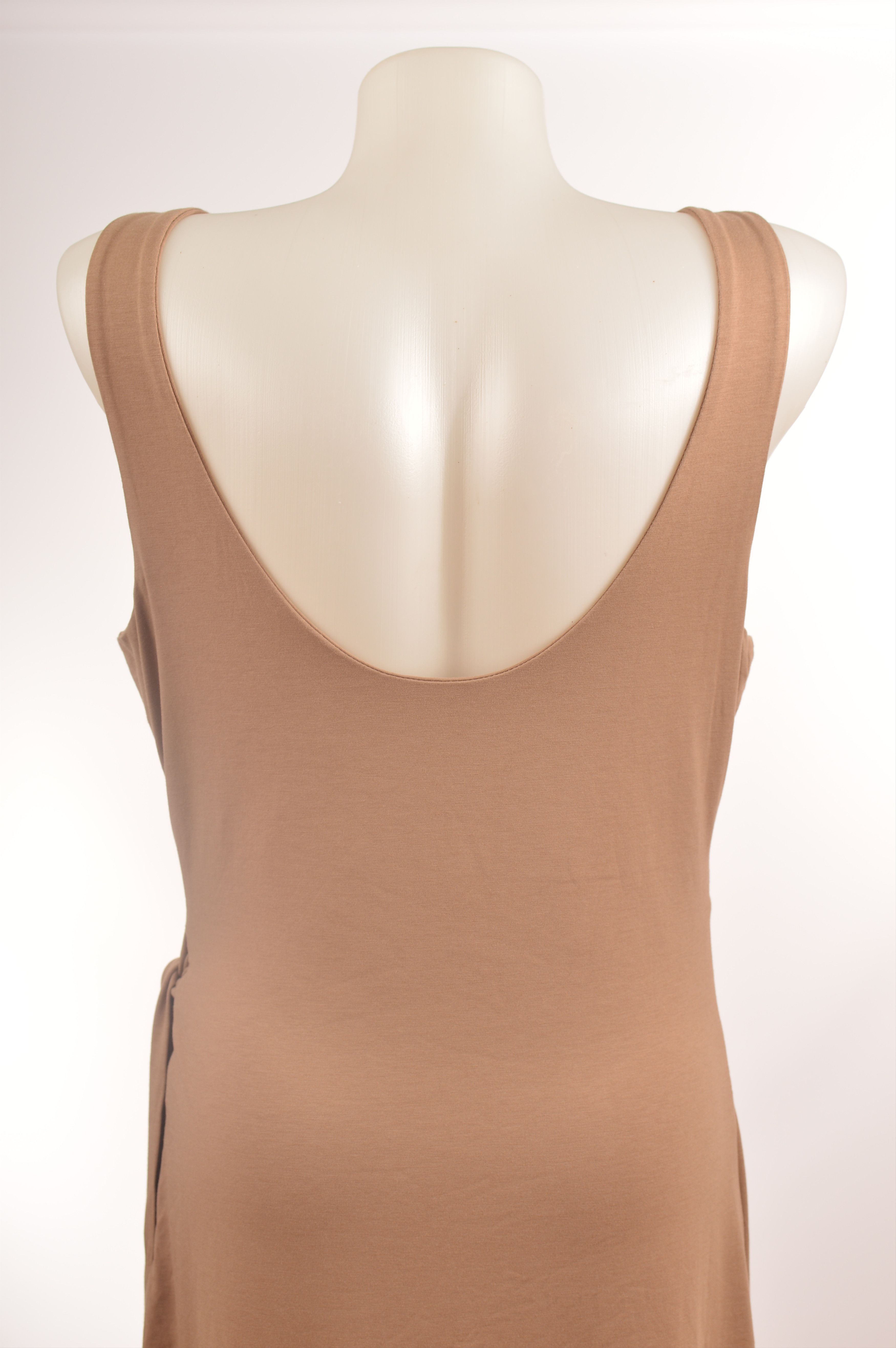 Lovers and Friends Lovers and Friends Kahlo Midi Sleeveless Dress in Tan Size M / US 6-8 / IT 42-44 - 5 Thumbnail