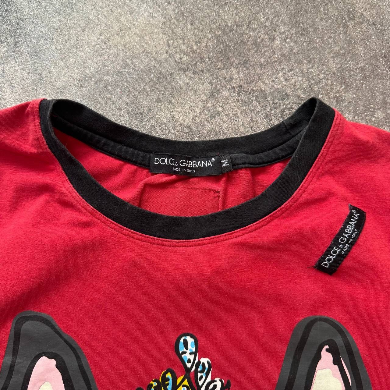 Dolce & Gabbana Dolce & Gabbana Dog Printed Y2K Sexy T-Shirt Size M / US 6-8 / IT 42-44 - 9 Thumbnail