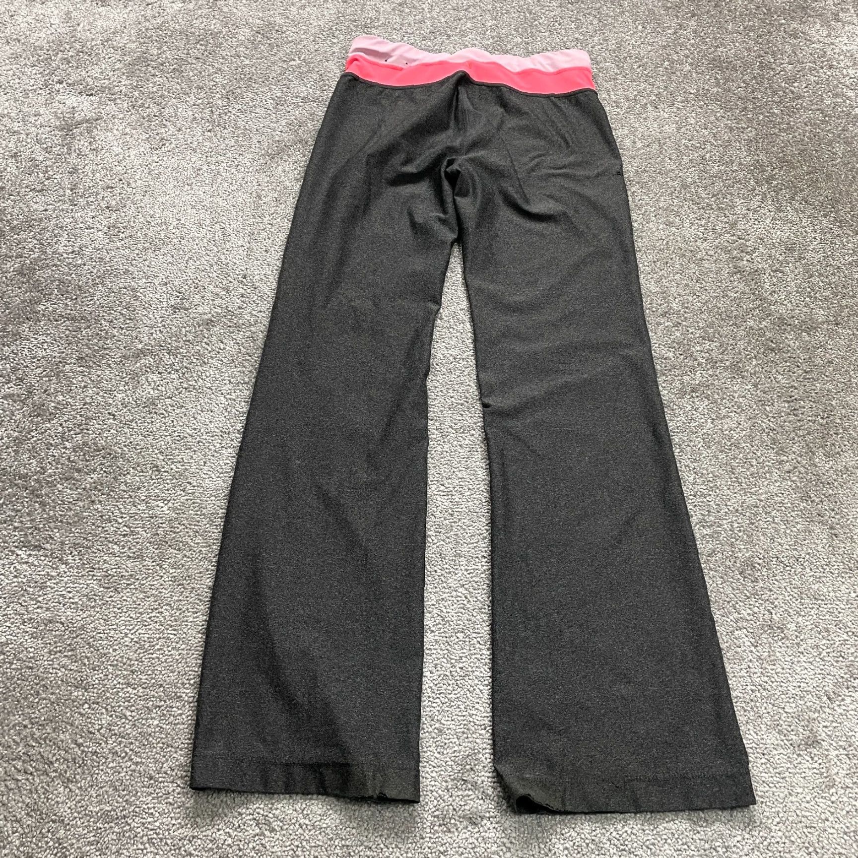 Vintage Xersion Wide Leg Leggings Pants Womens Small Gray Pink Active Athleisure 28x32 Size 28" / US 6 / IT 42 - 2 Thumbnail