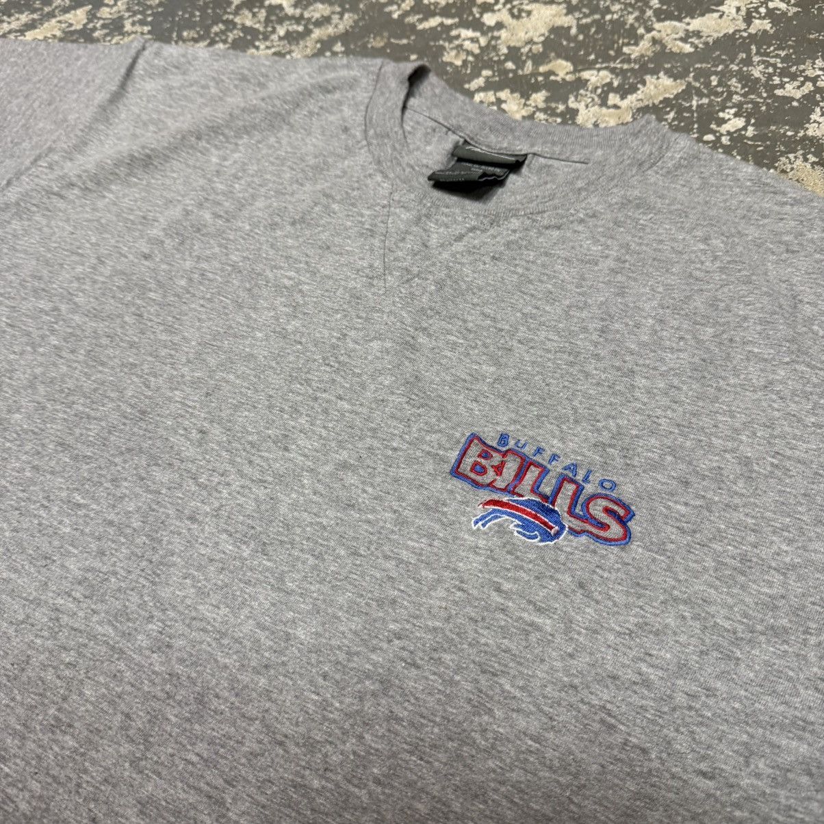 Other Vintage The Edge Buffalo Bills Embroidered NFL Grey Tshirt Size US L / EU 52-54 / 3 - 9 Thumbnail