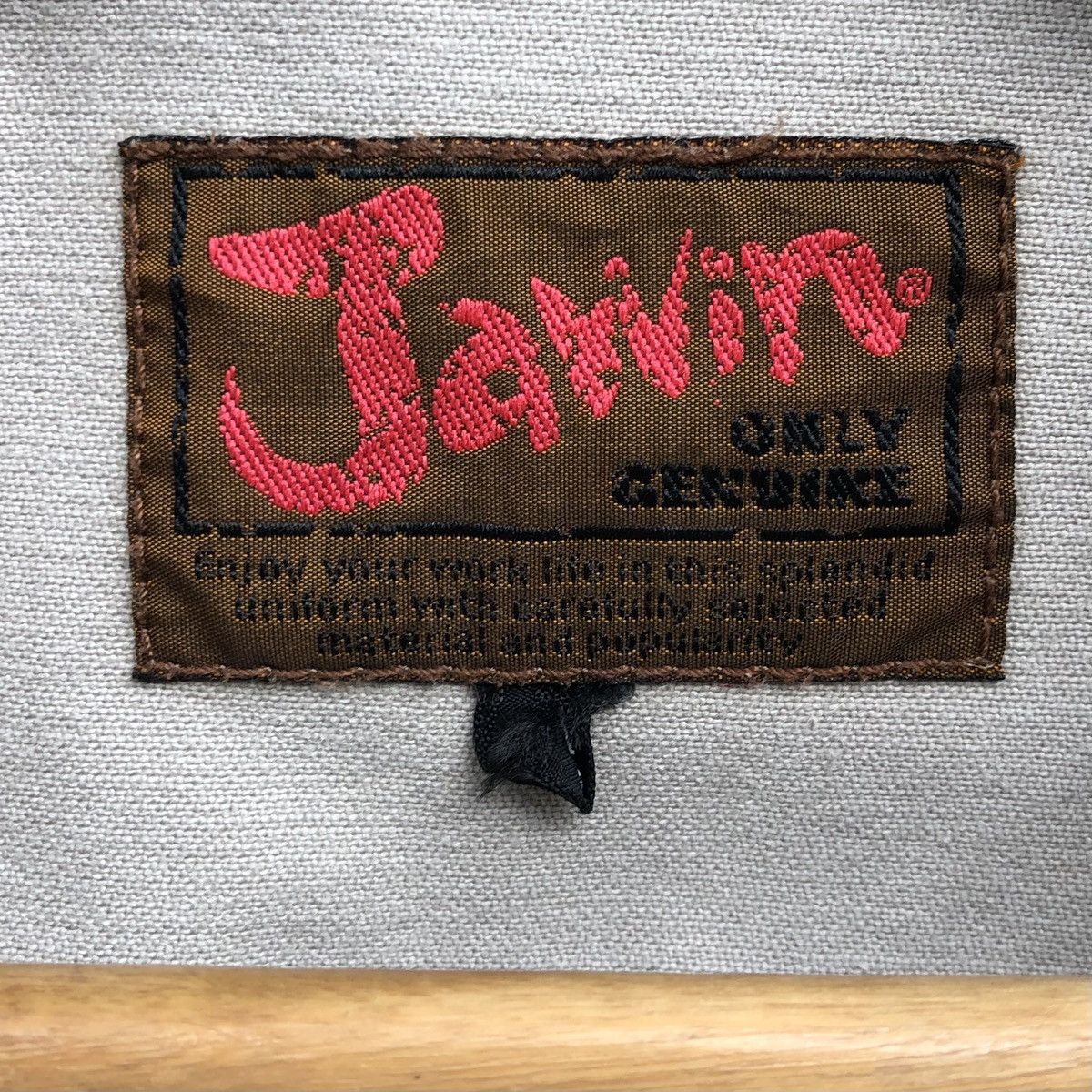 Vintage Vintage Jawin Denim Work Jacket Size US L / EU 52-54 / 3 - 16 Thumbnail