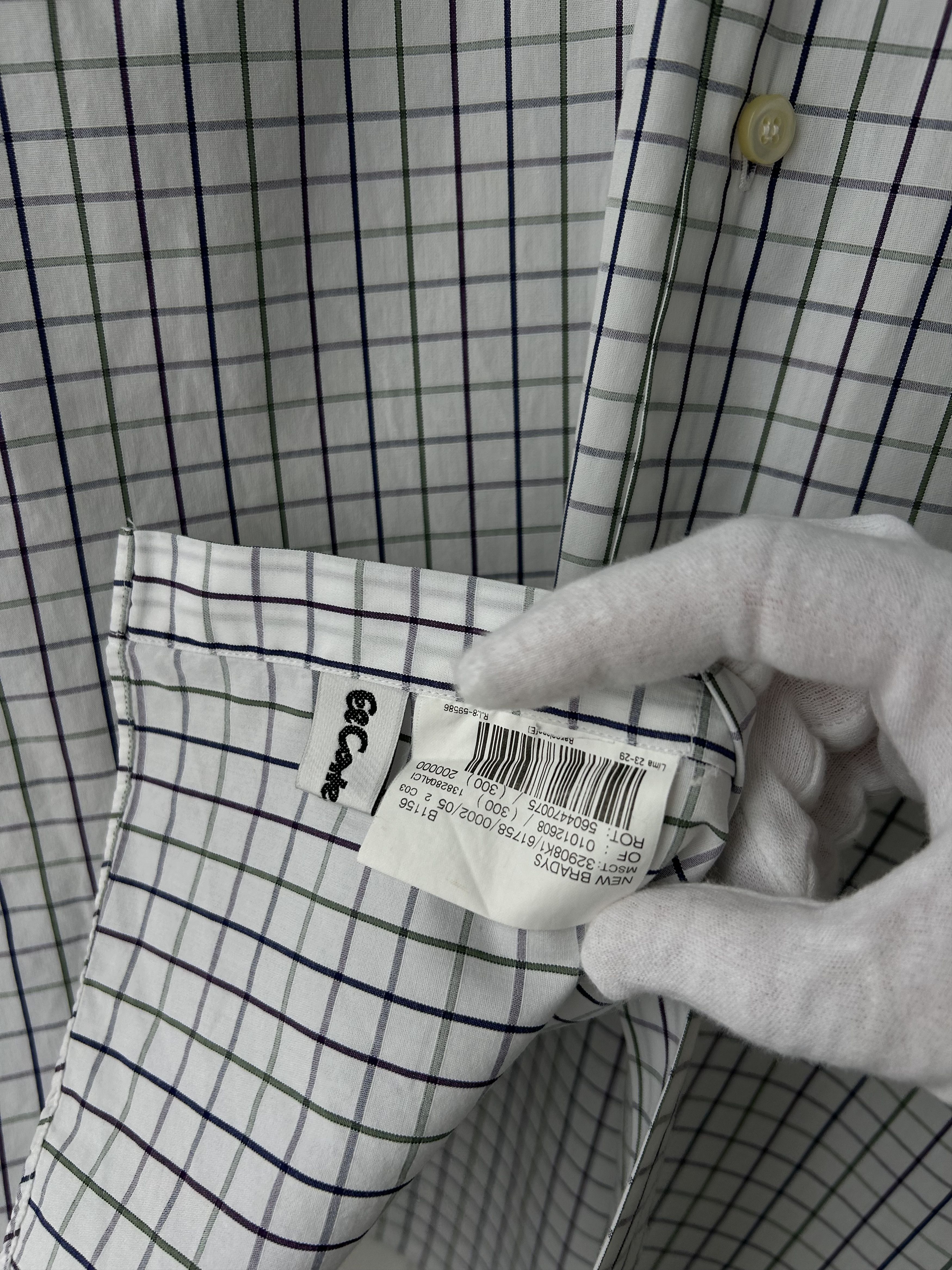 Burberry Burberry Classic Check Cotton Button-Down Shirt Size US L / EU 52-54 / 3 - 5 Thumbnail