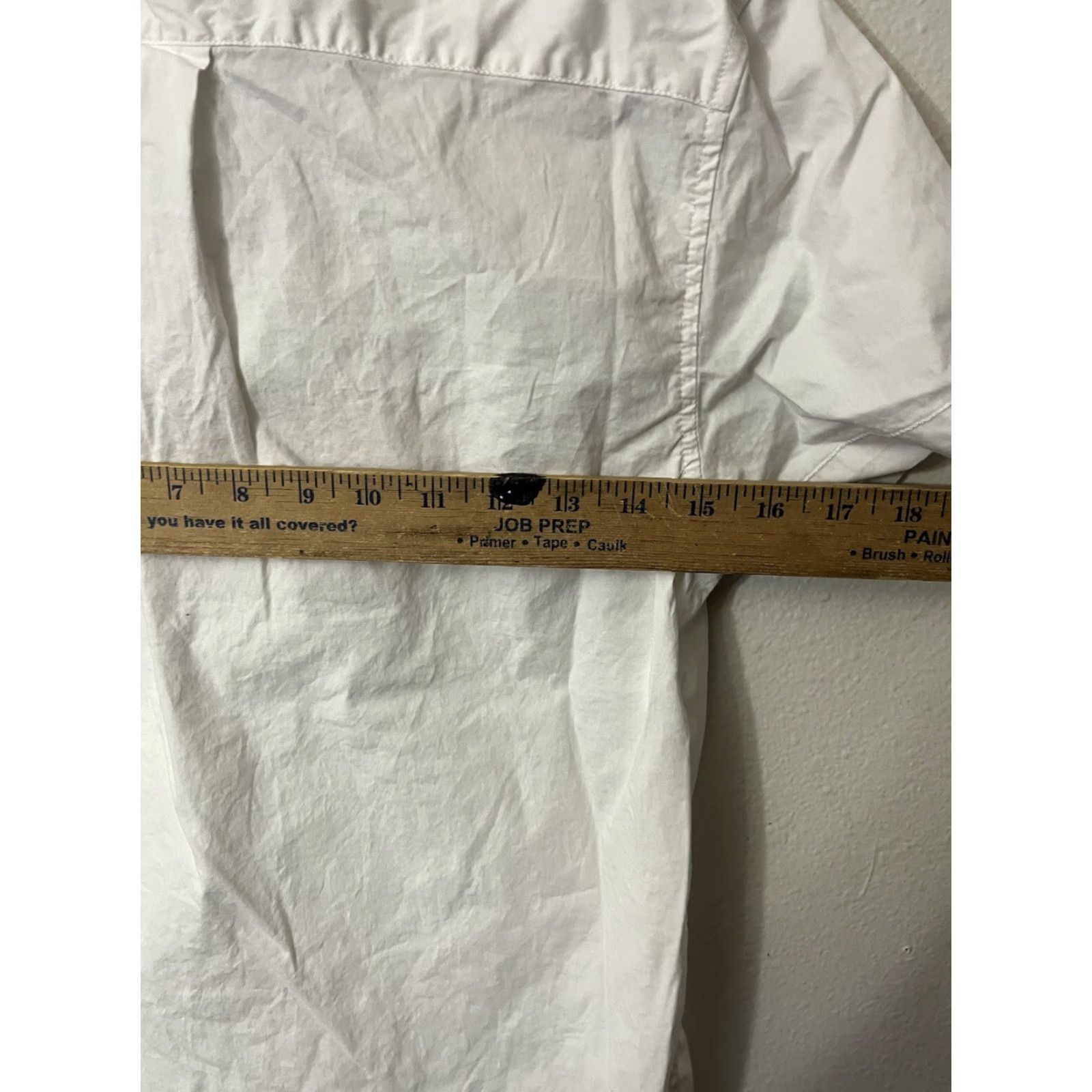 Kenneth Cole KENNETH COLE Designer Slim Fit Short Sleeve Button Down Shirt Small White Size US S / EU 44-46 / 1 - 4 Thumbnail