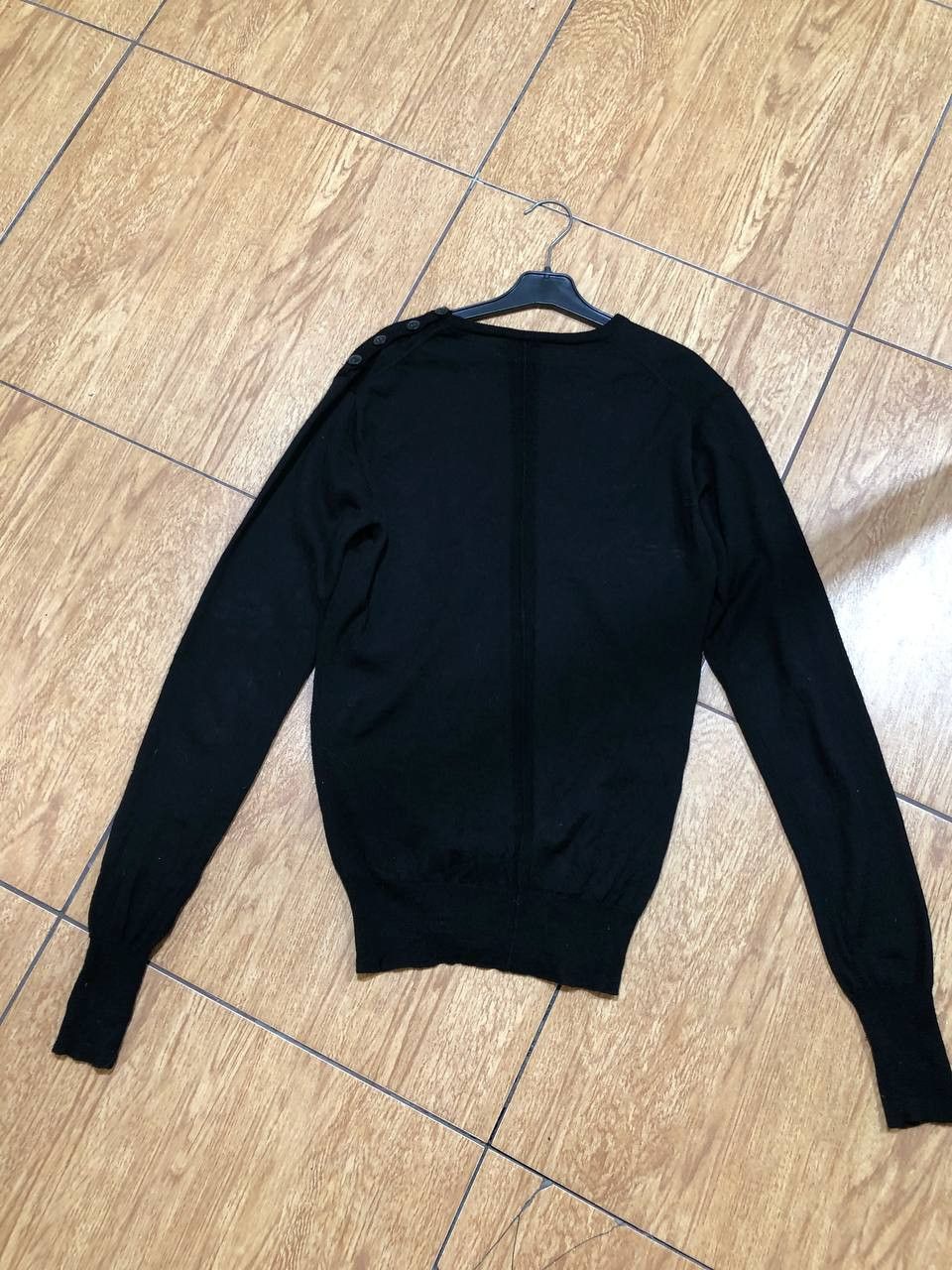 Allsaints Y2K logo Long Sleeve Allsaints black Vintage streetwear Size US S / EU 44-46 / 1 - 16 Thumbnail