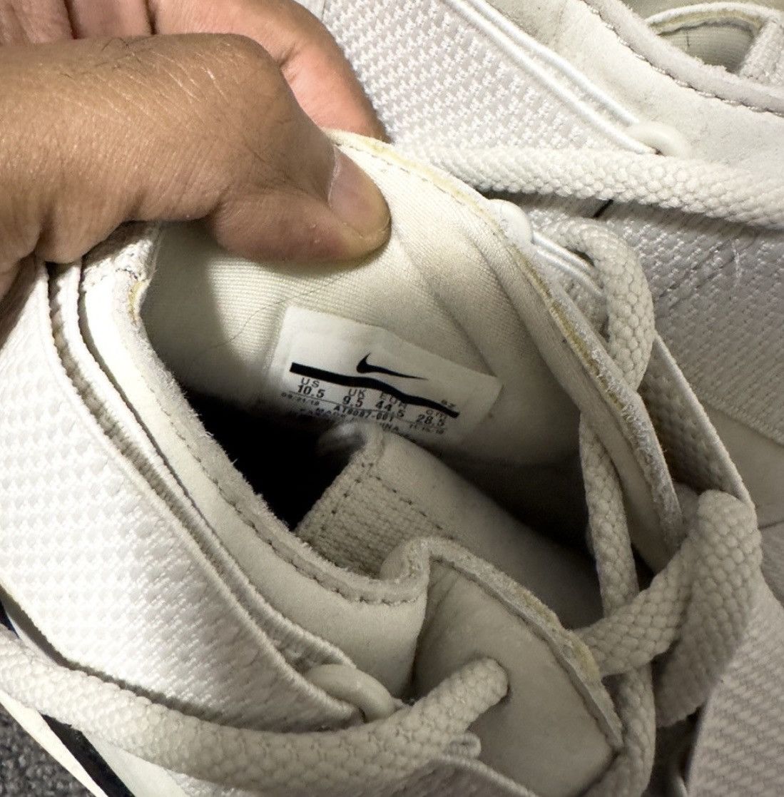 Fear of God × Nike Nike Air Fear of God Raid "LIGHT BONE" -Size 10.5 Size US 10.5 / EU 43-44 - 6 Thumbnail