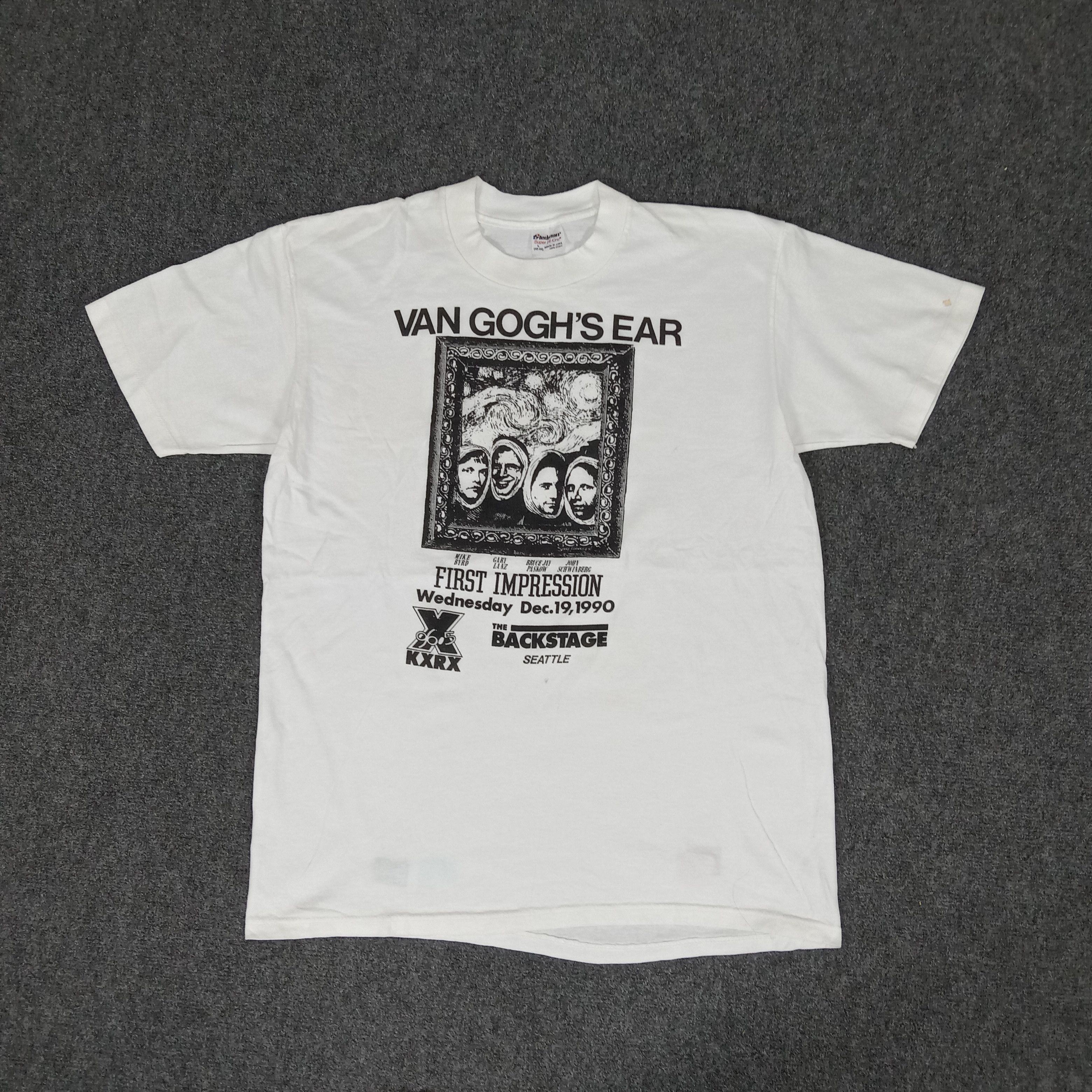 Designer × Vintage Vintage 90's Van Gogh's Ear Artist Art Design Tshirt Size US M / EU 48-50 / 2 - 1 Thumbnail