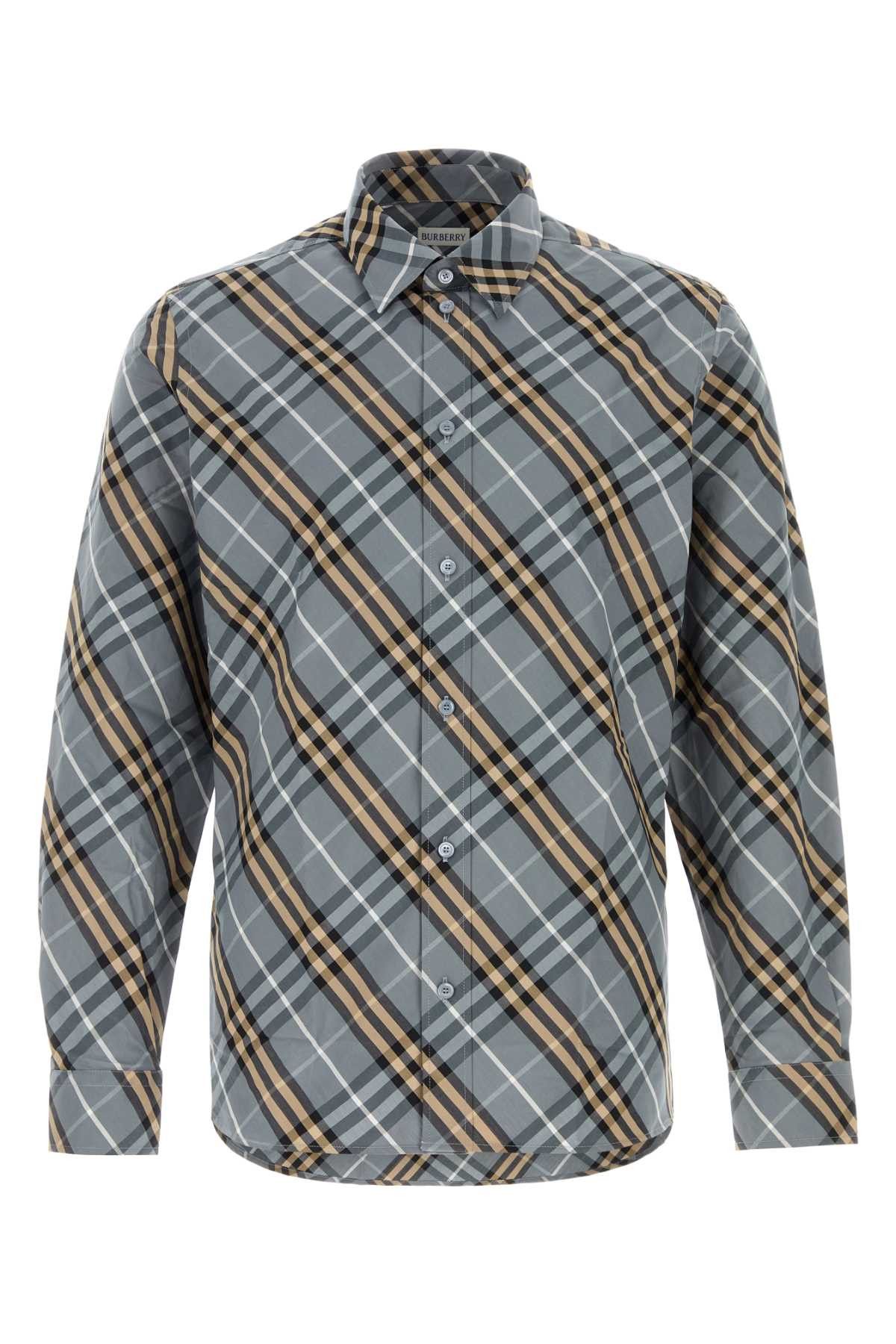 Burberry Embroidered Poplin Shirt Size US S / EU 44-46 / 1 - 1 Thumbnail