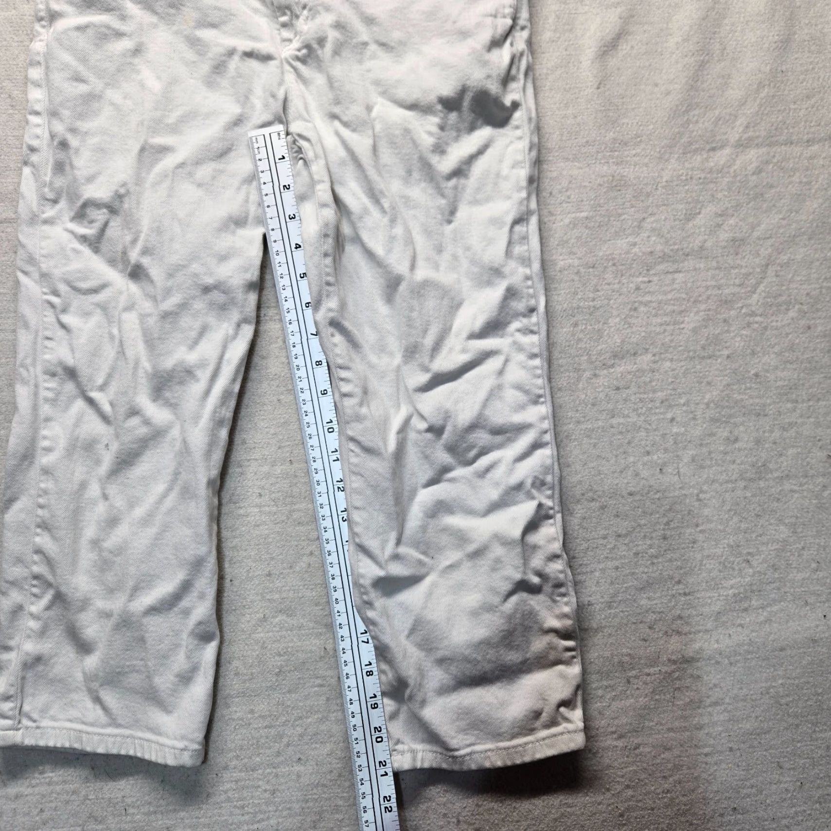 Michael Kors Michael Kors Pants Chino 98% Cotton White Pockets Belted Slimming Adult Women's Size 8 Womens Size 30" / US 8 / IT 44 - 7 Thumbnail