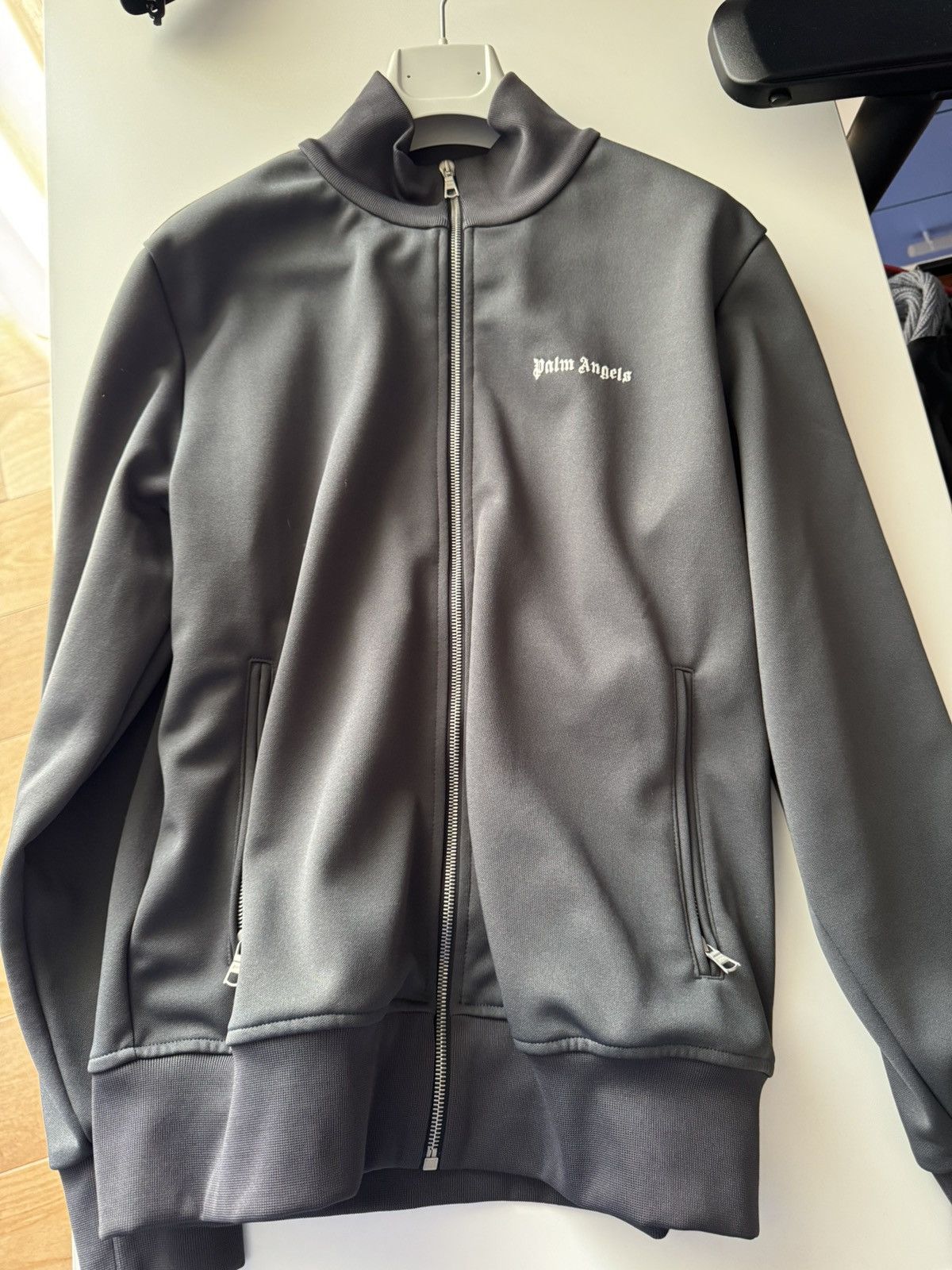 Palm Angels Palm Angels dark grey sweatshirt with logo Size US L / EU 52-54 / 3 - 1 Thumbnail
