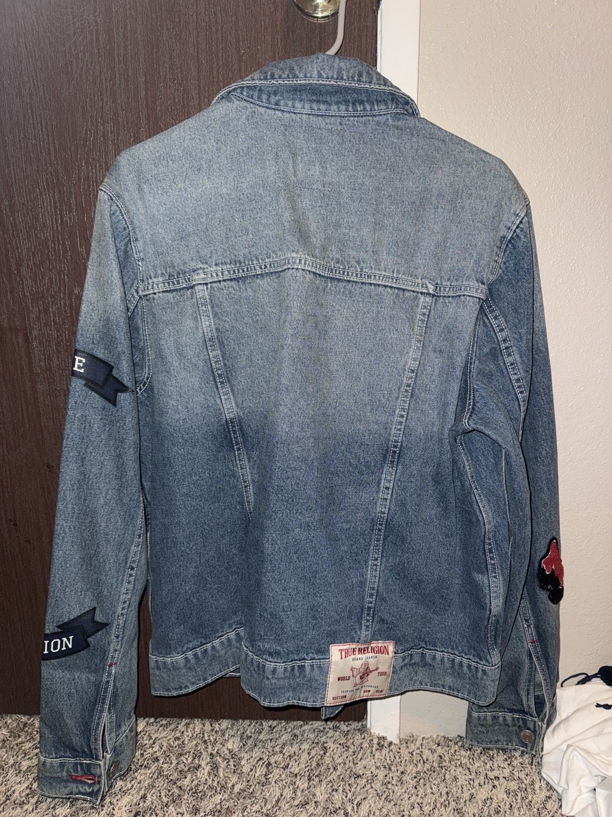 True Religion True Religion Varsity Patch Denim Jacket – 2002 Lettering Size US M / EU 48-50 / 2 - 6 Thumbnail