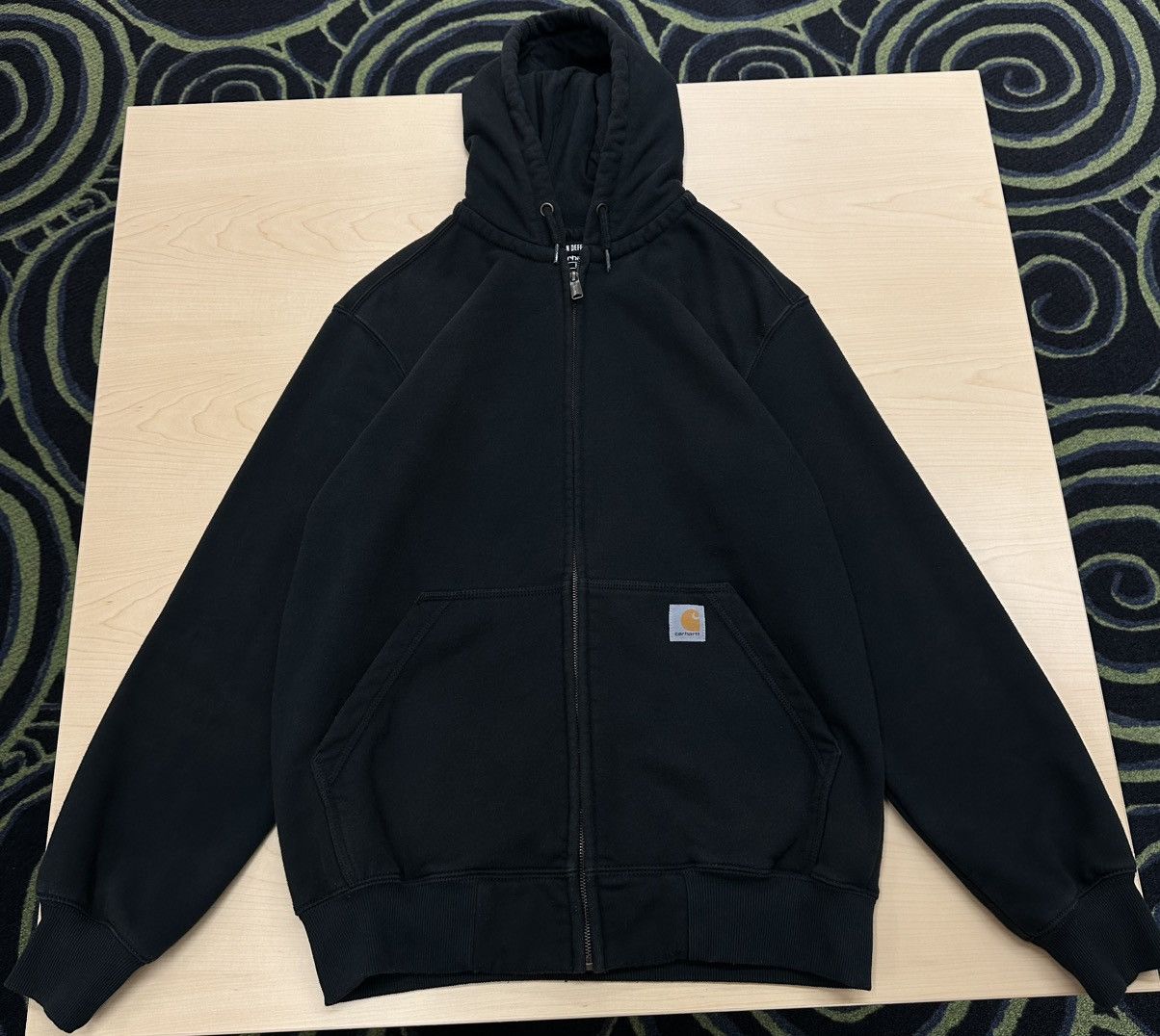 Carhartt Vintage Carhartt Rain-defender Loose-Fit Black Zip-up Jacket Size US M / EU 48-50 / 2 - 10 Thumbnail