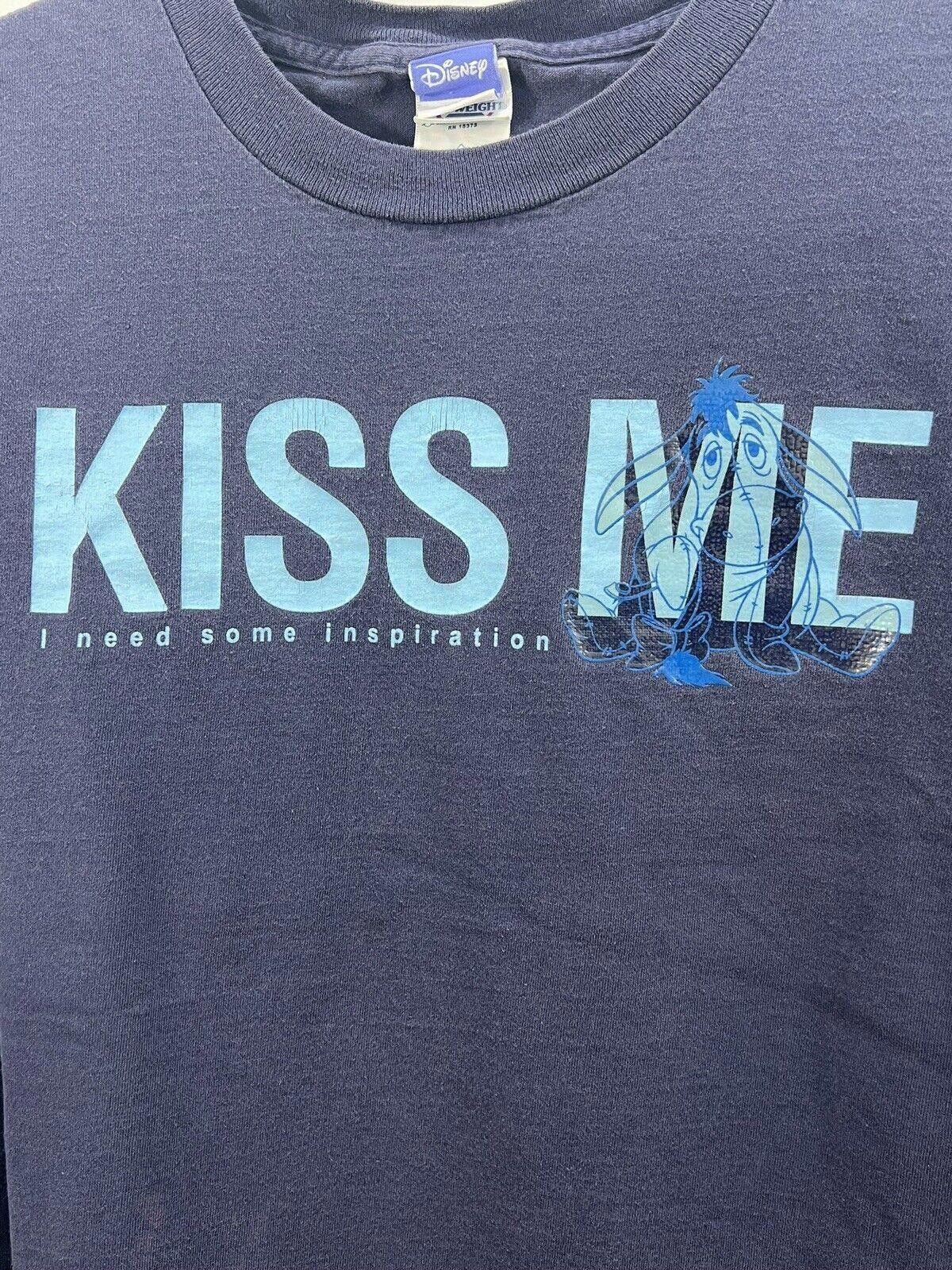 Disney 2XL EEYORE T "KISS ME" DISNEY (Slight Use) Size US XXL / EU 58 / 5 - 4 Thumbnail